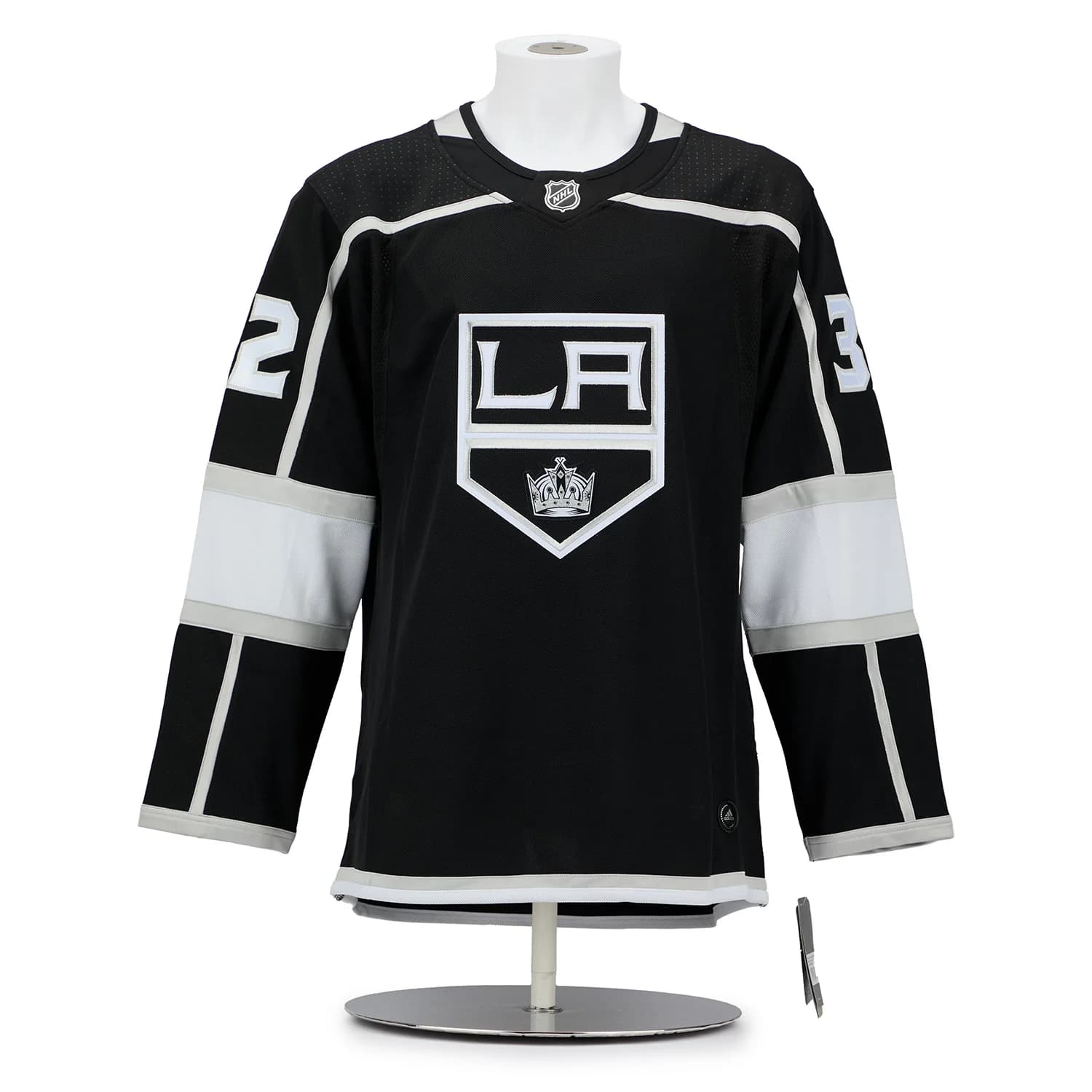 Jonathan Quick Autographed Los Angeles Kings Black adidas Jersey Jonathan Quick Jersey jonathan-quick-los-angeles-kings-black, Los Angeles Kings, view 2, supplier stock photo
