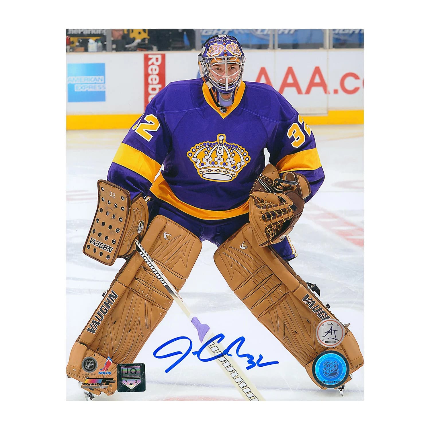 Jonathan Quick Autographed Los Angeles Kings Goalie 8x10 Photo Jonathan Quick Photo 8x10-goalie, Los Angeles Kings, supplier stock photo