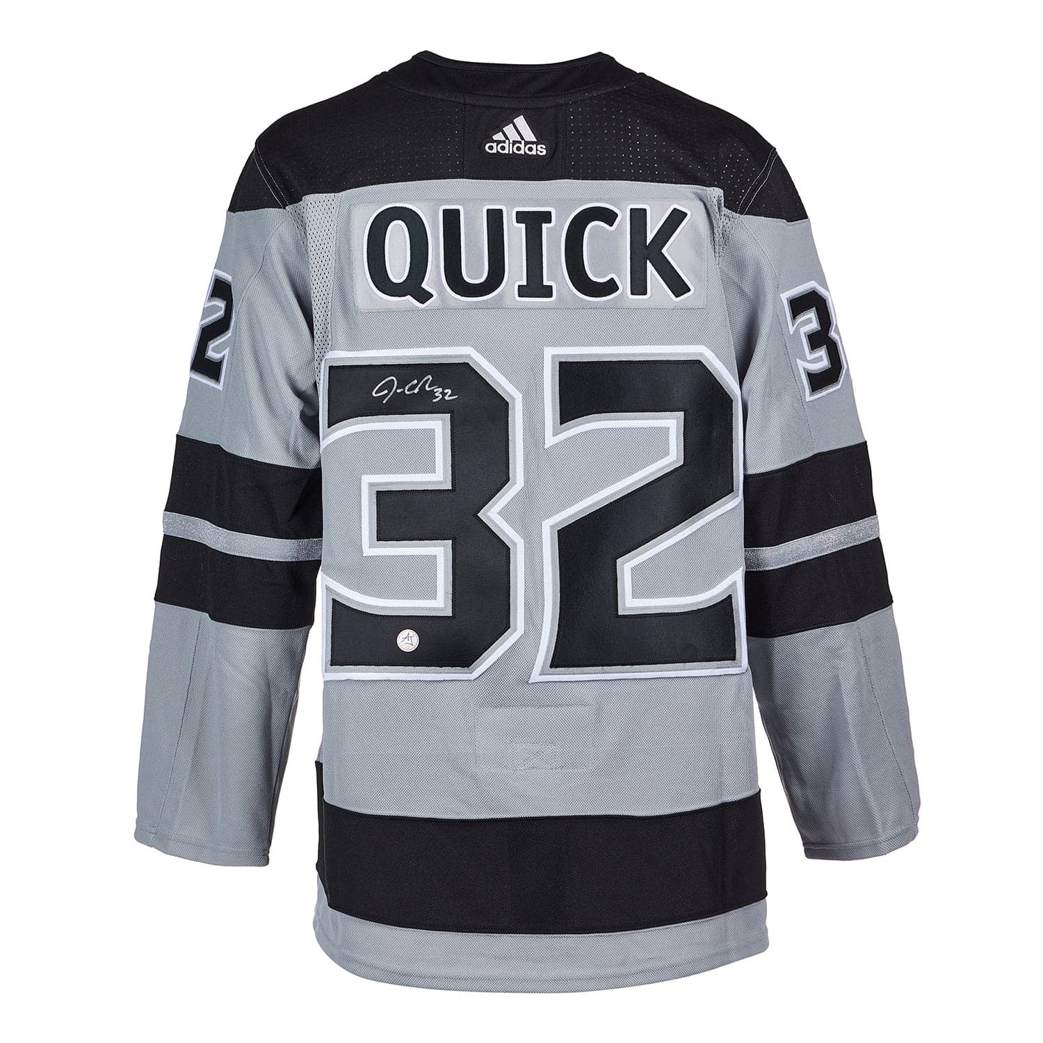 Jonathan Quick Signed Los Angeles Kings Alternate adidas Jersey Jonathan Quick Jersey alternate-adidas, Los Angeles Kings, supplier stock photo
