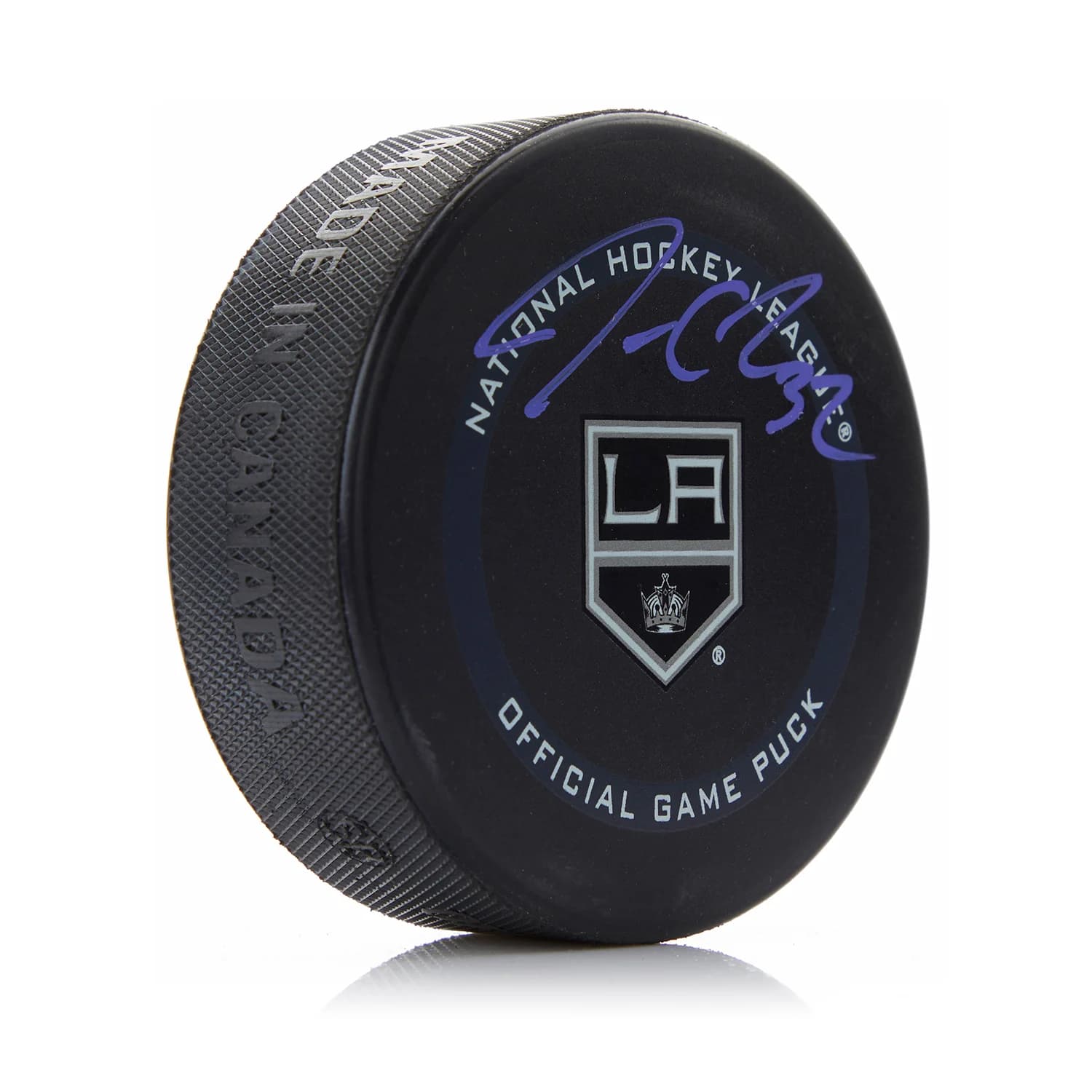 Jonathan Quick Signed Los Angeles Kings Official Game Puck Jonathan Quick Puck game, Los Angeles Kings, supplier stock photo