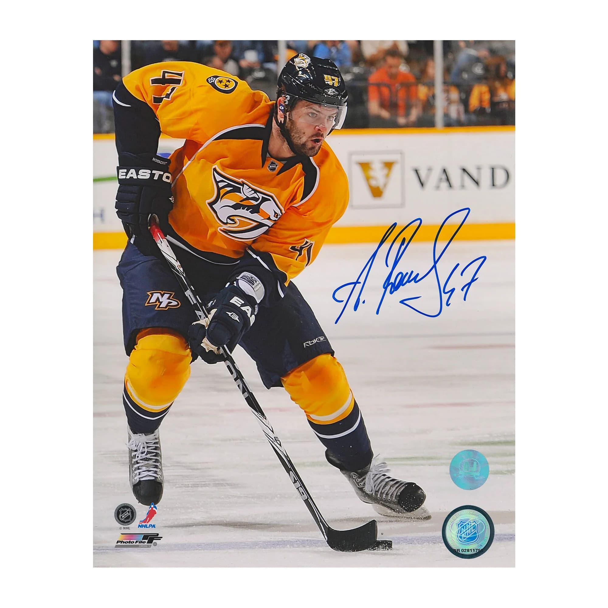 Alexander Radulov Autographed Nashville Predators Hockey 8x10 Photo Alexander Radulov Photo 8x10-alexander-radulov-nashville-predators, Nashville Predators, supplier stock photo