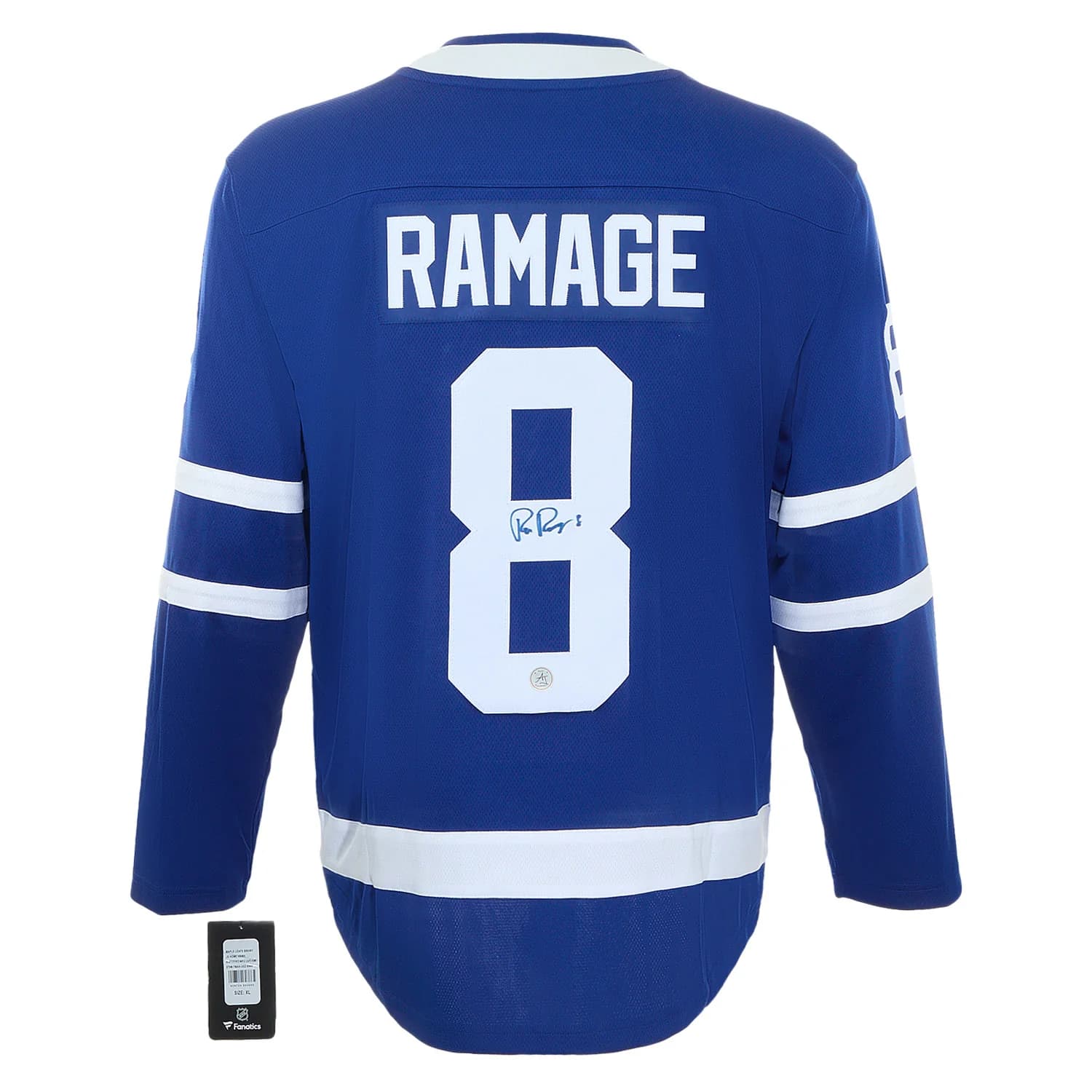 Rob Ramage Signed Toronto Maple Leafs Fanatics Breakaway Jersey Rob Ramage Jersey breakaway, Toronto Maple Leafs, supplier stock photo