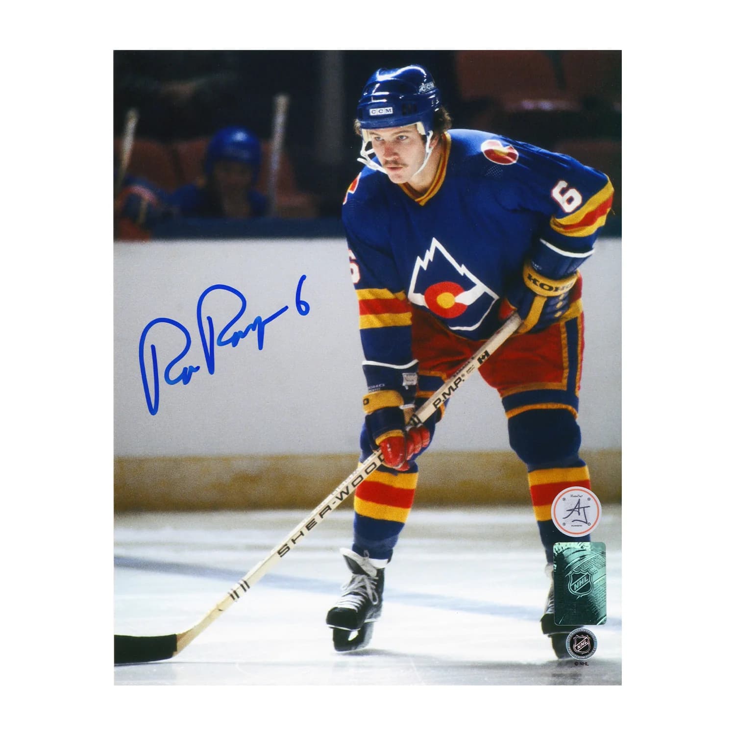 Rob Ramage Autographed Colorado Rockies Game Action 8x10 Photo Rob Ramage Photo 8x10-colorado-rockies-game-action, supplier stock photo
