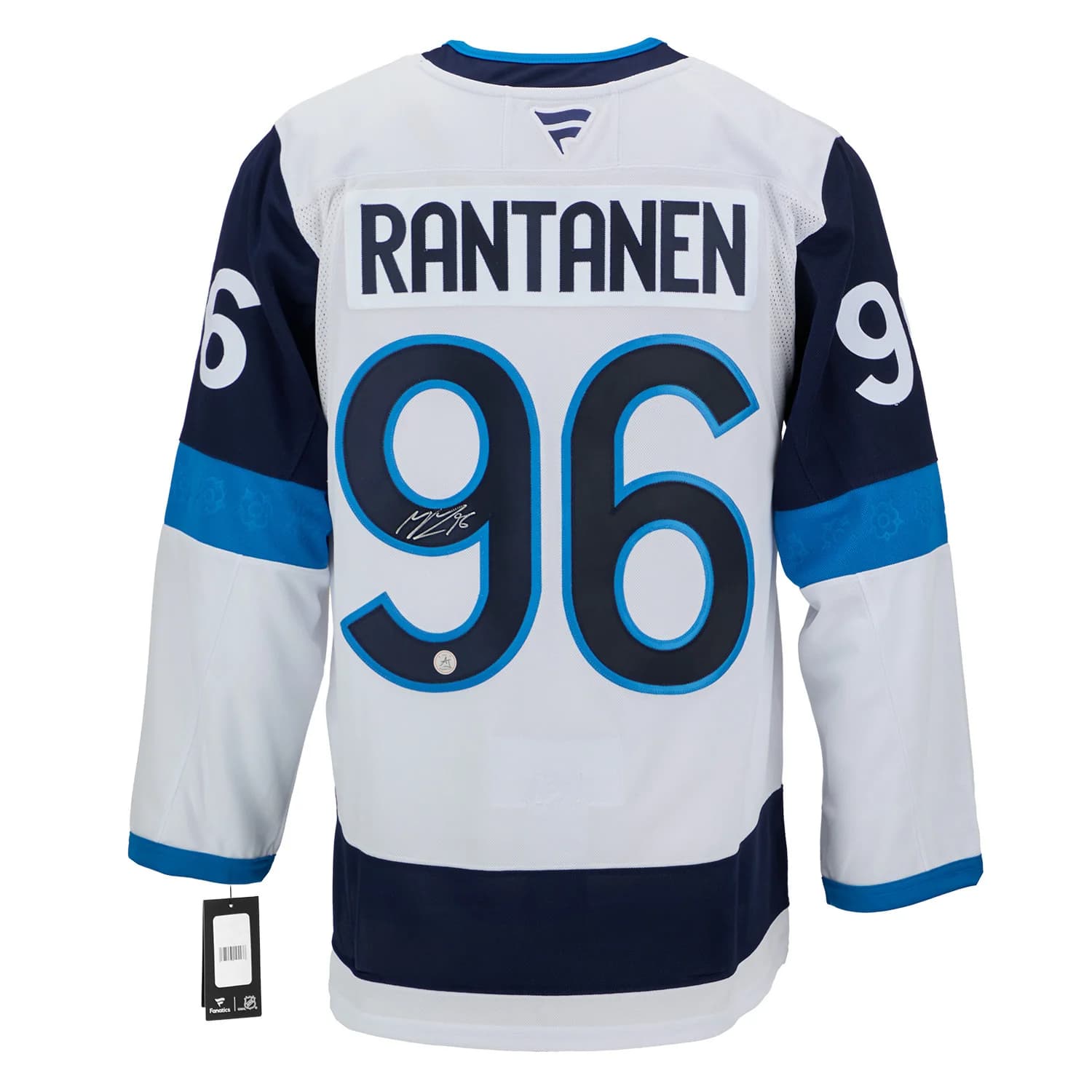 Mikko Rantanen Signed Team Finland 4 Nations Face-Off Fanatics Premium Jersey Mikko Rantanen Jersey mikko-rantanen-team-finland-4-nations, supplier stock photo