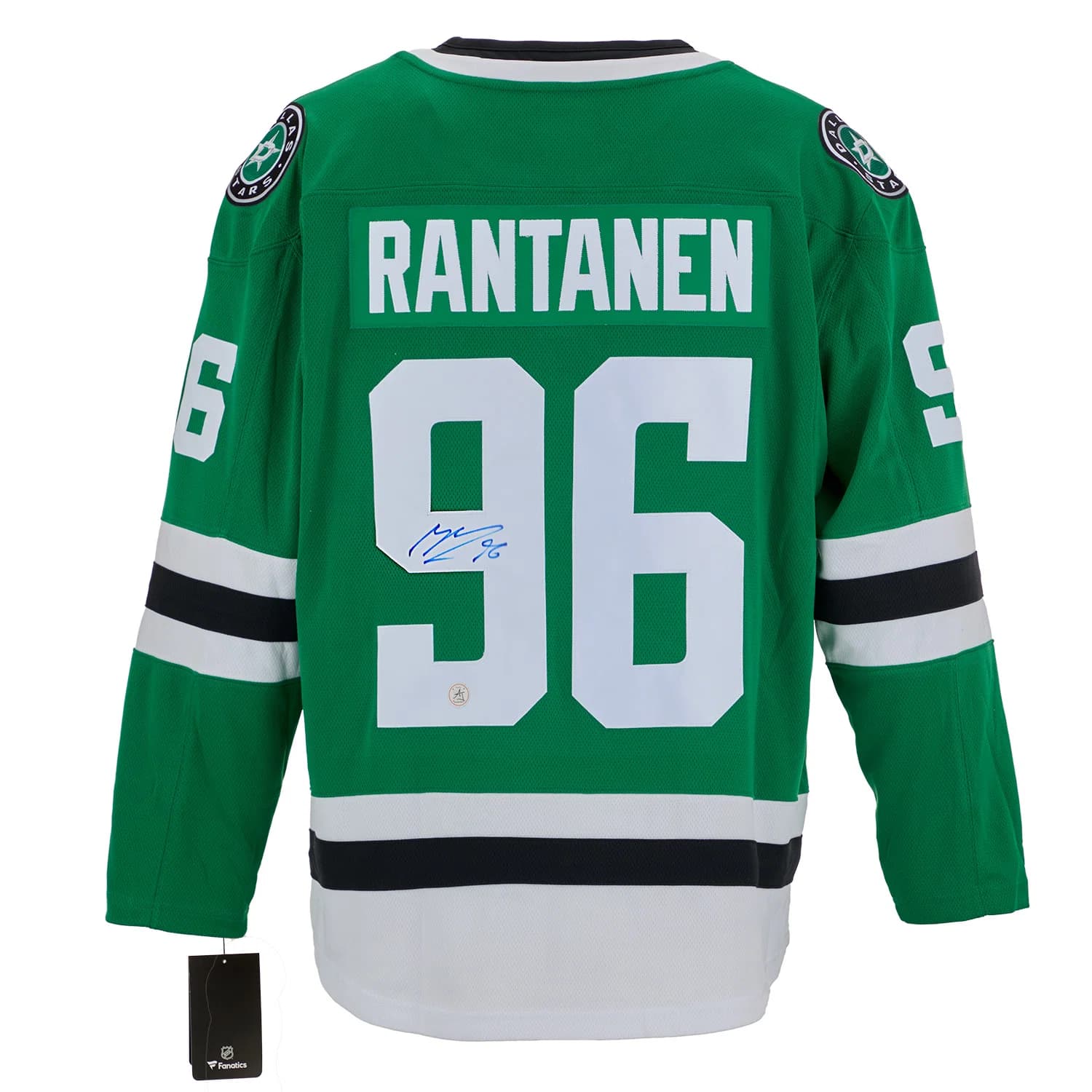 Mikko Rantanen Autographed Dallas Stars Fanatics Breakaway Jersey Mikko Rantanen Jersey breakaway, Dallas Stars, supplier stock photo