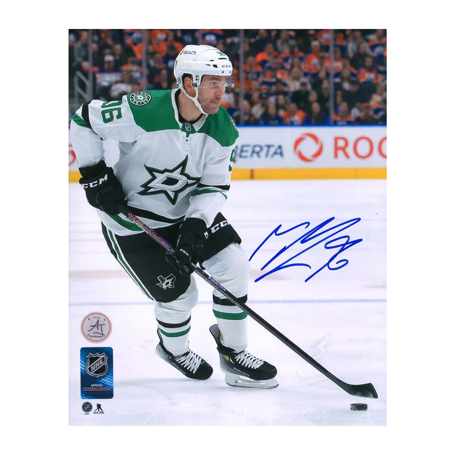 Mikko Rantanen Signed Dallas Stars Road Trip 8x10 Photo Mikko Rantanen Photo 8x10-road-trip, Dallas Stars, supplier stock photo