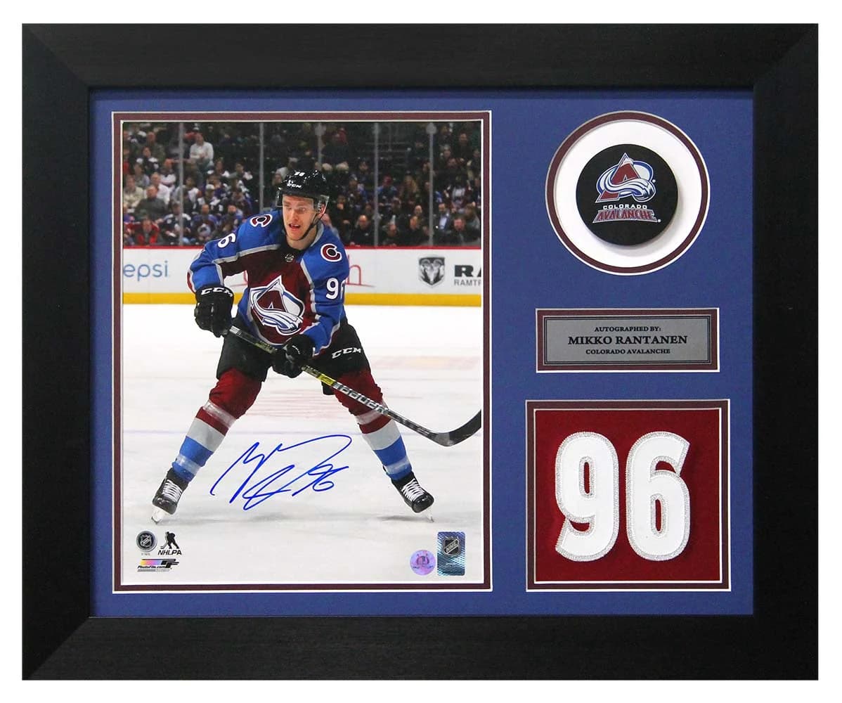Mikko Rantanen Signed Colorado Avalanche Game Day Number 20x24 Frame Mikko Rantanen Other 20x24-mikko-rantanen-colorado-avalanche-game-day, Colorado Avalanche, supplier stock photo