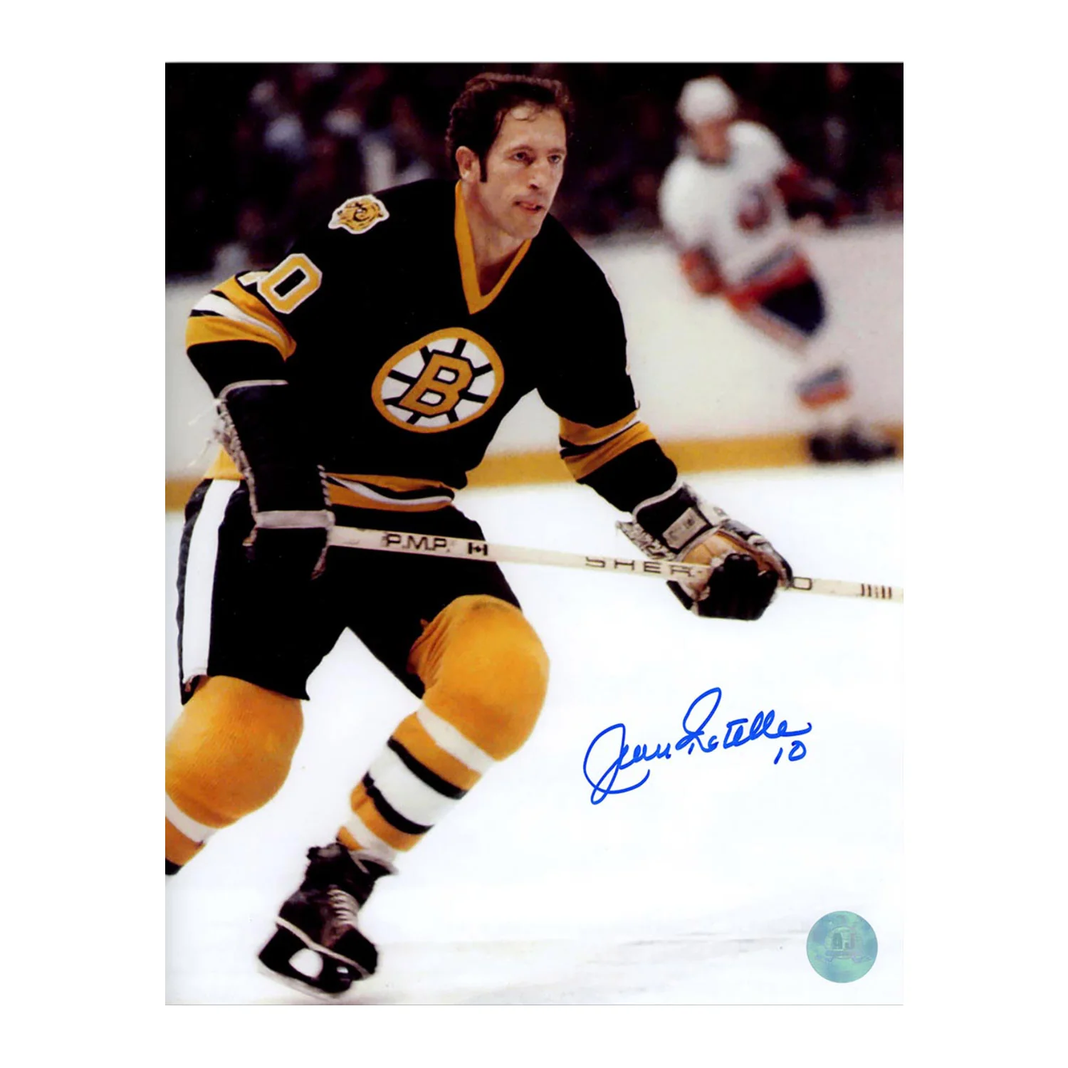Jean Ratelle Autographed Boston Bruins 8x10 Photo Jean Ratelle Photo 8x10, Boston Bruins, supplier stock photo