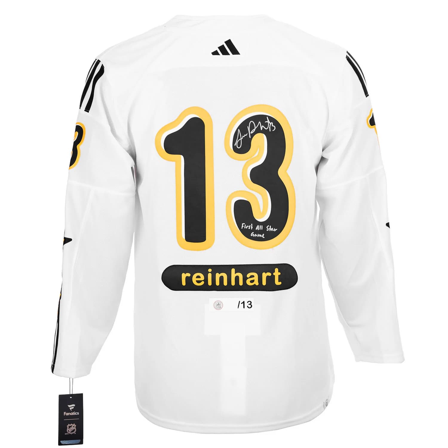 Sam Reinhart Signed & Inscribed 2024 NHL All-Star Game adidas Jersey #/13 Sam Reinhart Jersey inscribed-2024-nhl-all-star-game, supplier stock photo