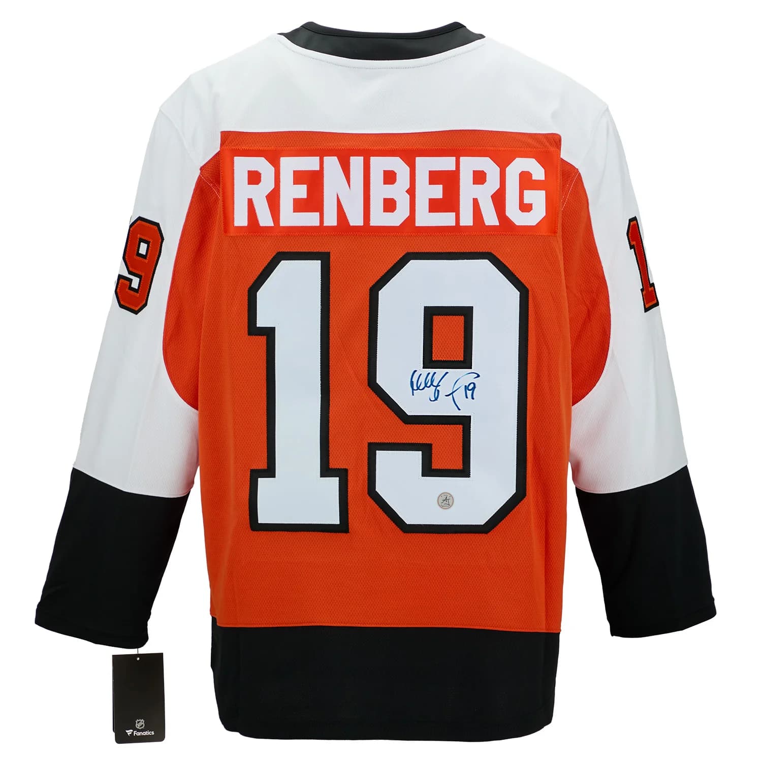 Mikael Renberg Signed Philadelphia Flyers Fanatics Breakaway Jersey Mikael Renberg Jersey breakaway, Philadelphia Flyers, supplier stock photo