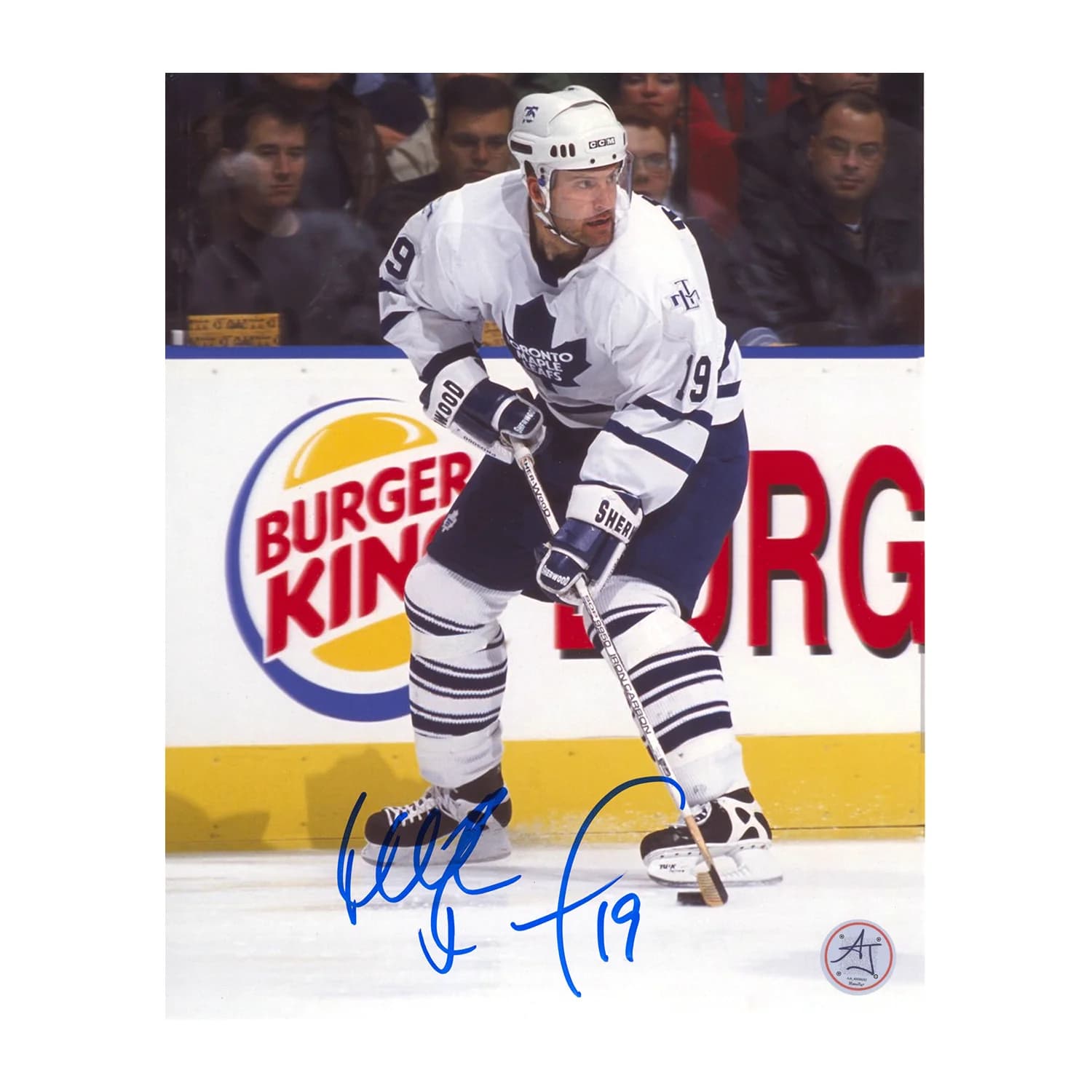 Mikael Renberg Signed Toronto Maple Leafs Game Action 8x10 Photo Mikael Renberg Photo 8x10-game-action, Toronto Maple Leafs, supplier stock photo