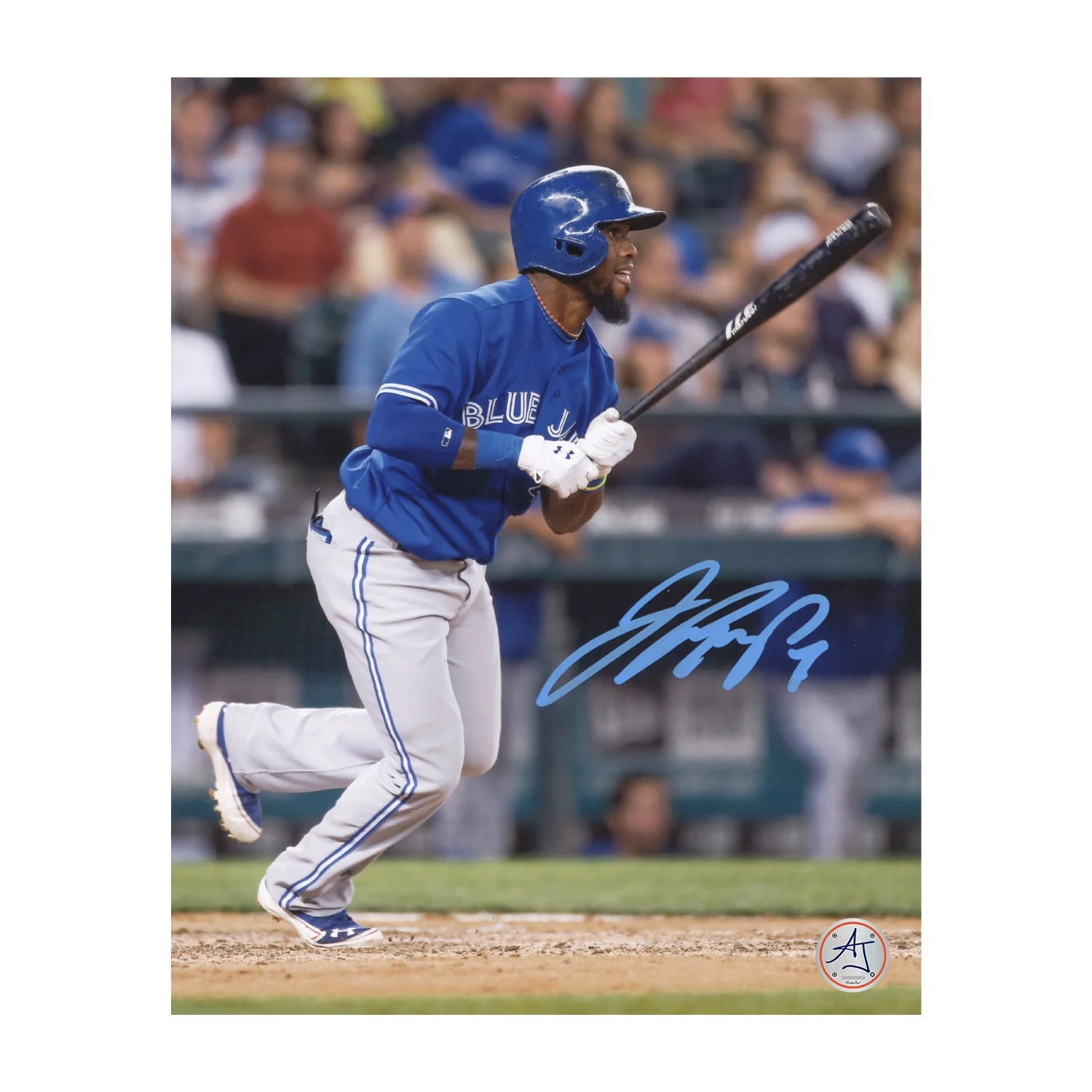 Jose Reyes Autographed Toronto Blue Jays Batting 8x10 Photo Jose Reyes Photo 8x10-toronto-blue-jays-batting, supplier stock photo