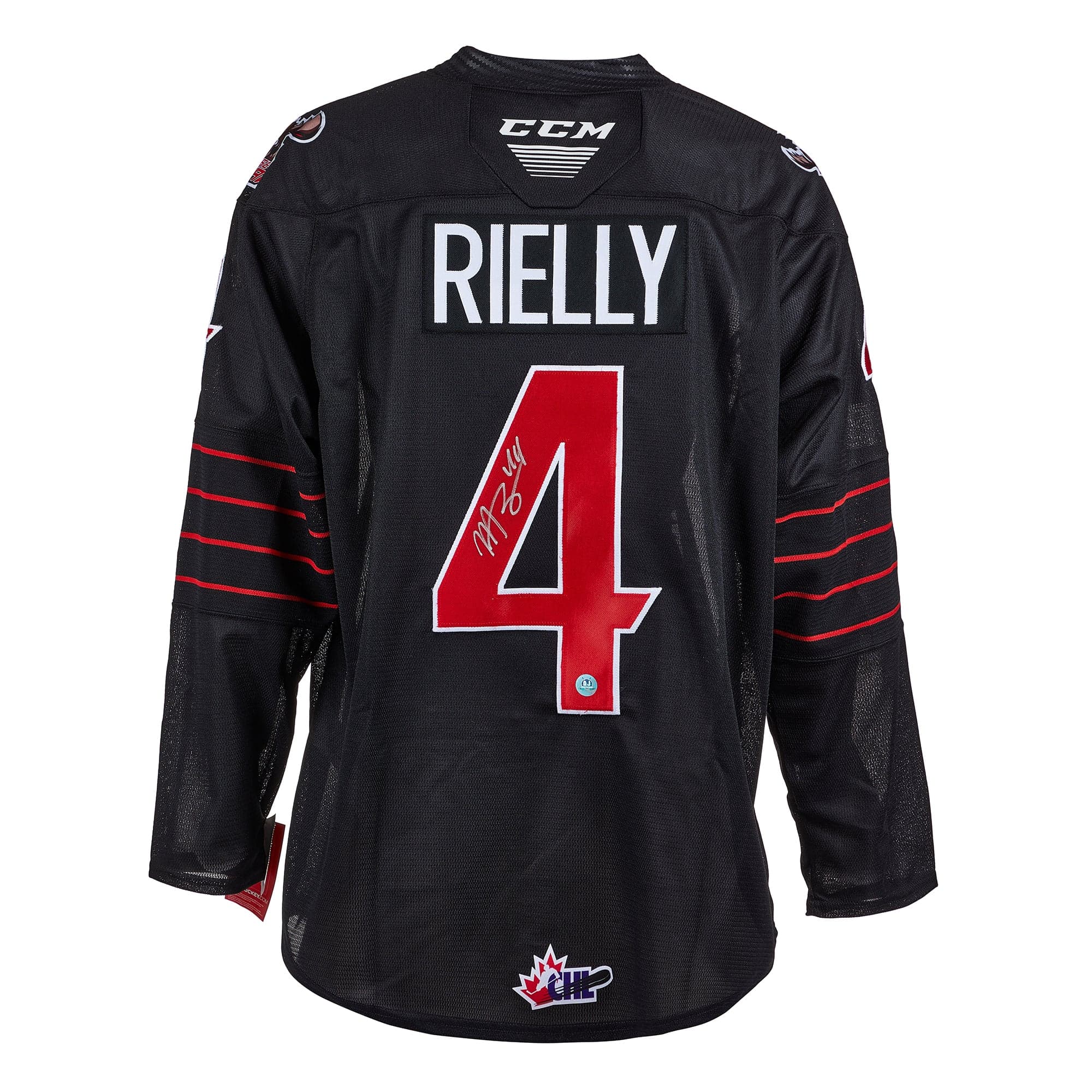 Morgan Rielly Moose Jaw Warriors Autographed CHL Hockey Jersey Morgan Rielly Jersey moose-jaw-chl-hockey, Golden State Warriors, supplier stock photo