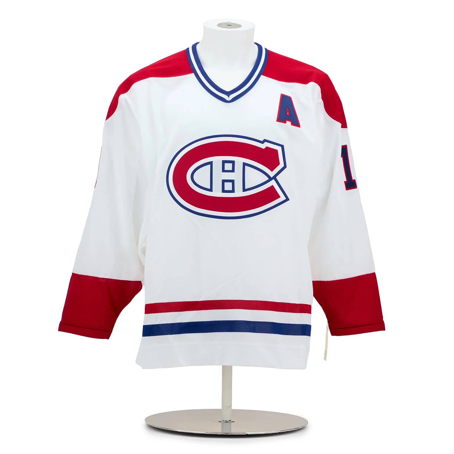 Larry Robinson Montreal Canadiens Signed & Inscribed CCM Stats Jersey #5/19 Larry Robinson Jersey larry-robinson-inscribed-ccm-stats-5, Montreal Canadiens, view 2, supplier stock photo