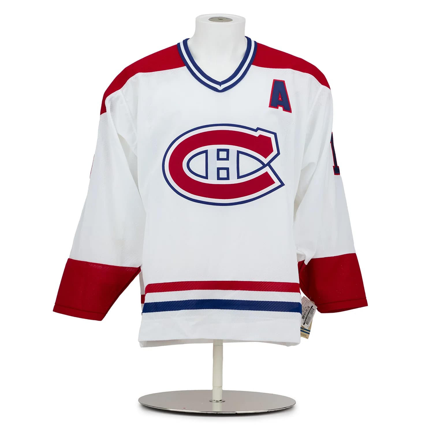 Larry Robinson Montreal Canadiens Signed & Inscribed CCM Stats Jersey #19/19 Larry Robinson Jersey larry-robinson-inscribed-ccm-stats-19, Montreal Canadiens, view 2, supplier stock photo