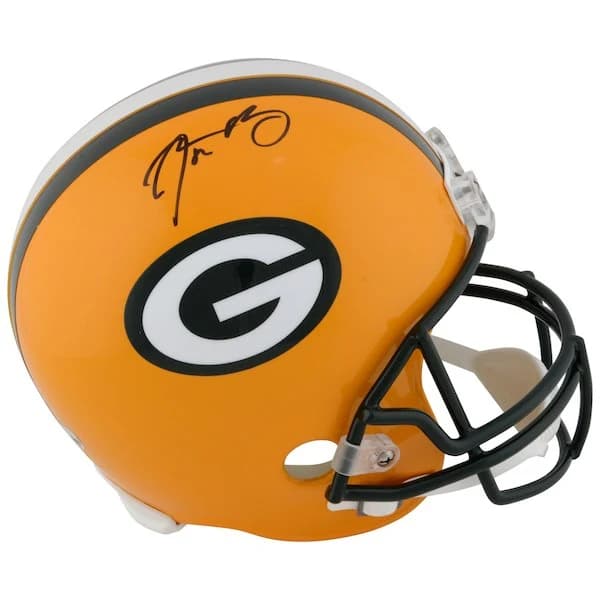Aaron Rodgers Green Bay Packers Signed Full Size Replica Football Helmet Helmet aaron-rodgers-full-size-replica-football, Green Bay Packers, supplier stock photo