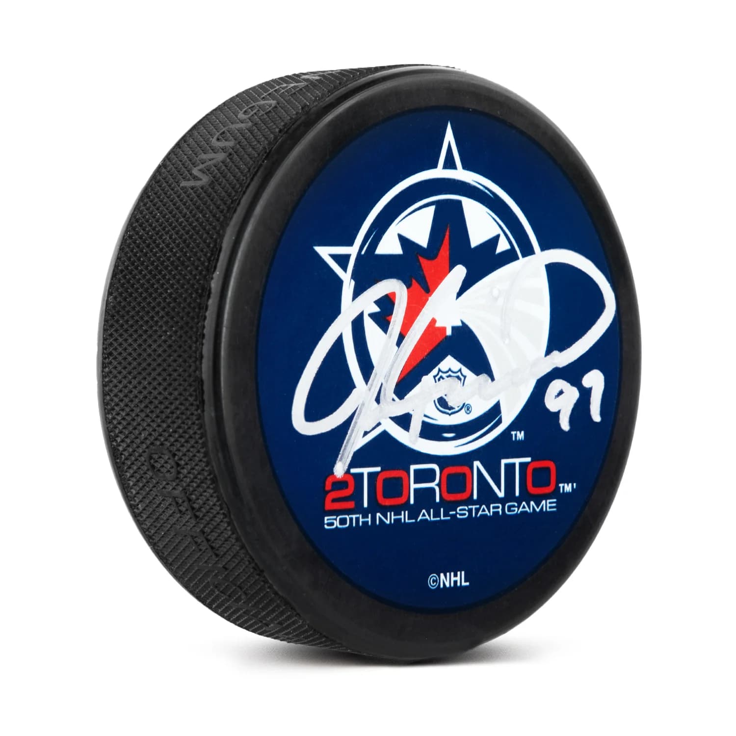 Jeremy Roenick Autographed 2000 NHL All-Star Game Puck Jeremy Roenick Puck 2000-nhl-all-star-game, supplier stock photo