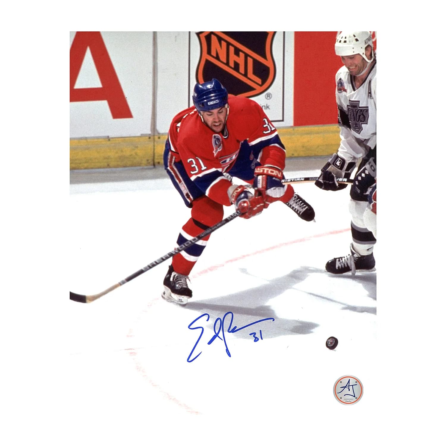 Ed Ronan Autographed Montreal Canadiens Playoff Finals 8x10 Photo Ed Ronan Photo 8x10-playoff-finals, Montreal Canadiens, supplier stock photo