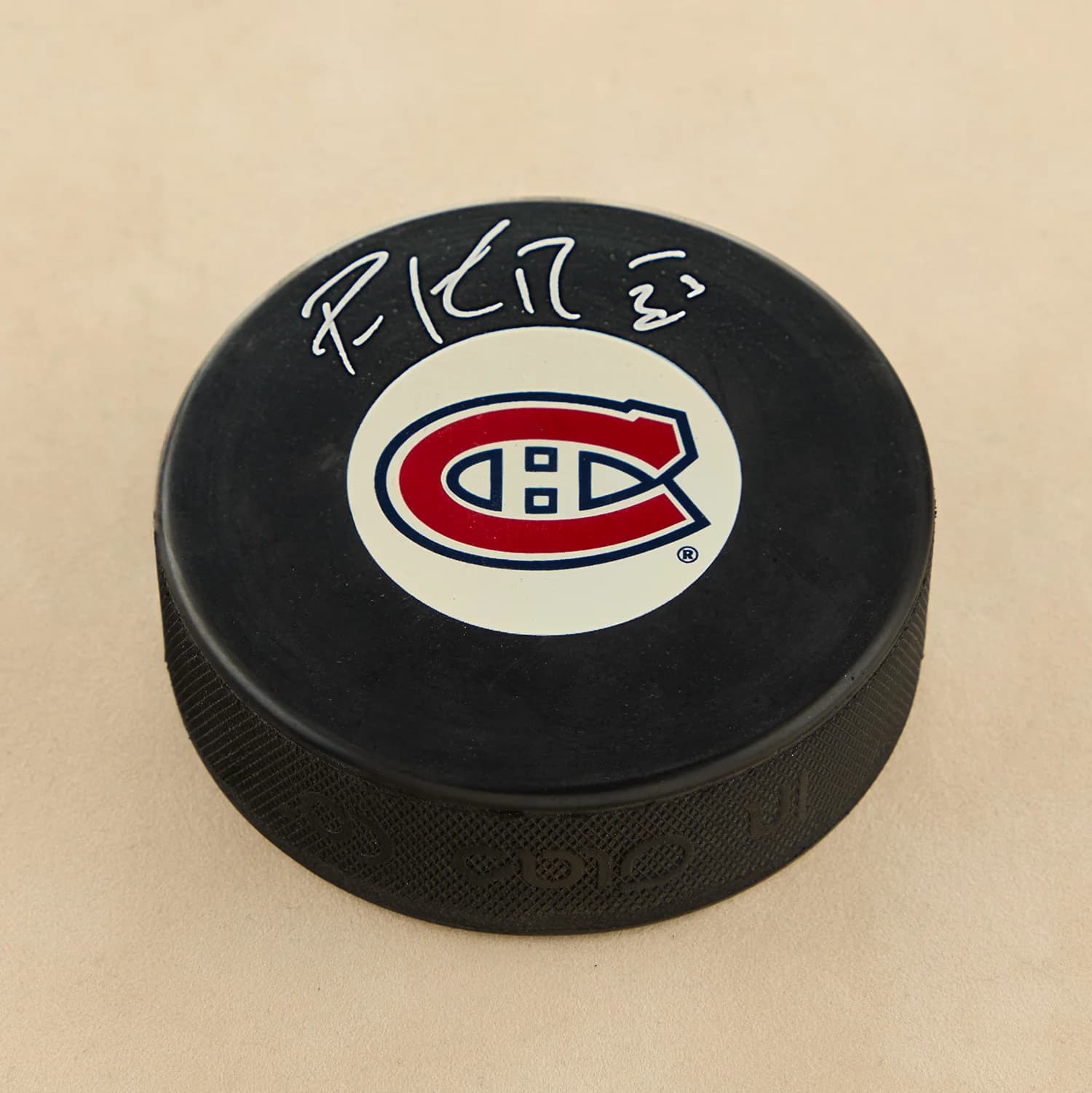 Patrick Roy Autographed Montreal Canadiens Hockey Puck Patrick Roy Puck patrick-roy-hockey, Montreal Canadiens, supplier stock photo