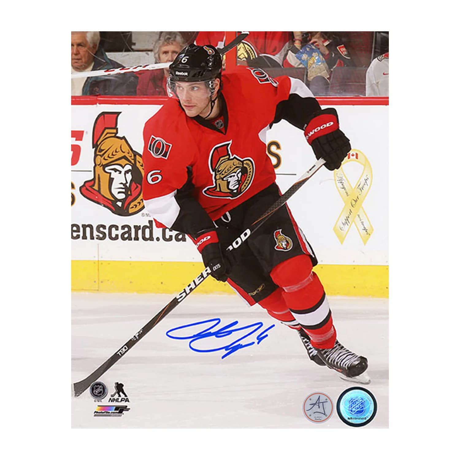 Bobby Ryan Signed Ottawa Senators Game Action 8x10 Photo Bobby Ryan Photo 8x10-game-action, Ottawa Senators, supplier stock photo