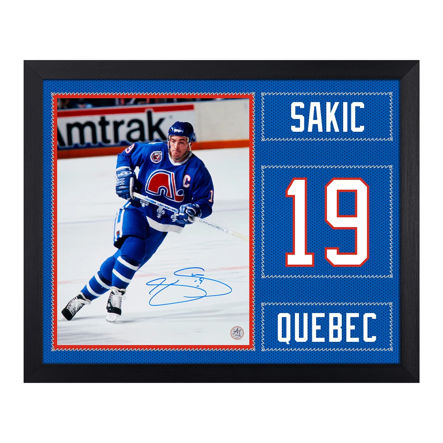 Joe Sakic Autographed Quebec Nordiques Graphic Rink 18x22 Frame Joe Sakic Other 18x22-quebec-nordiques-graphic-rink-frame, supplier stock photo