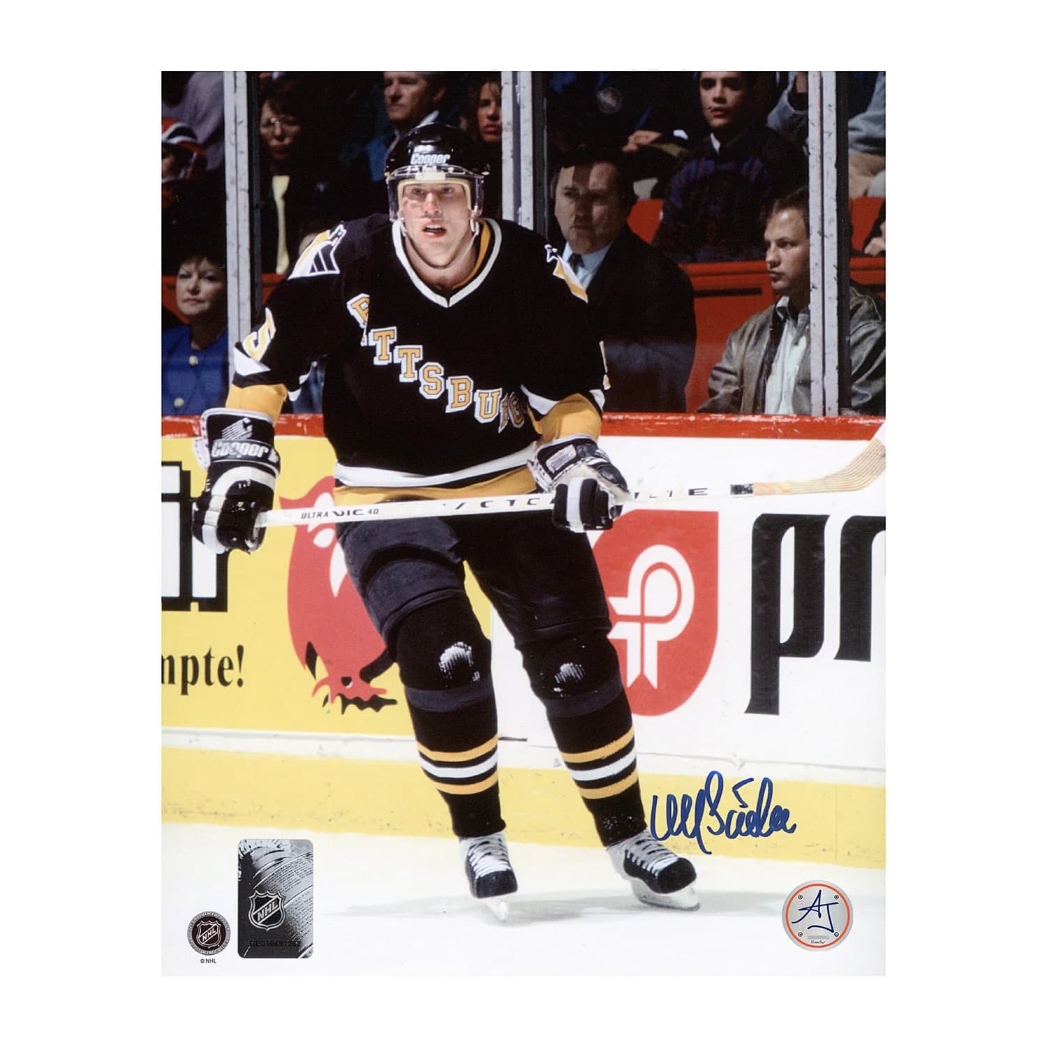Ulf Samuelsson Autographed Pittsburgh Penguins Hockey 8x10 Photo Ulf Samuelsson Photo 8x10-hockey, Pittsburgh Penguins, supplier stock photo