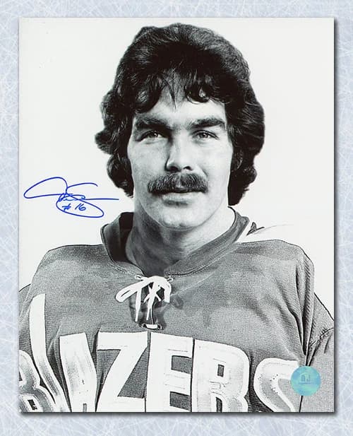 Derek Sanderson Autographed Philadelphia Blazers Portrait 8x10 Photo Derek Sanderson Photo 8x10-philadelphia-portrait, Portland Trail Blazers, supplier stock photo