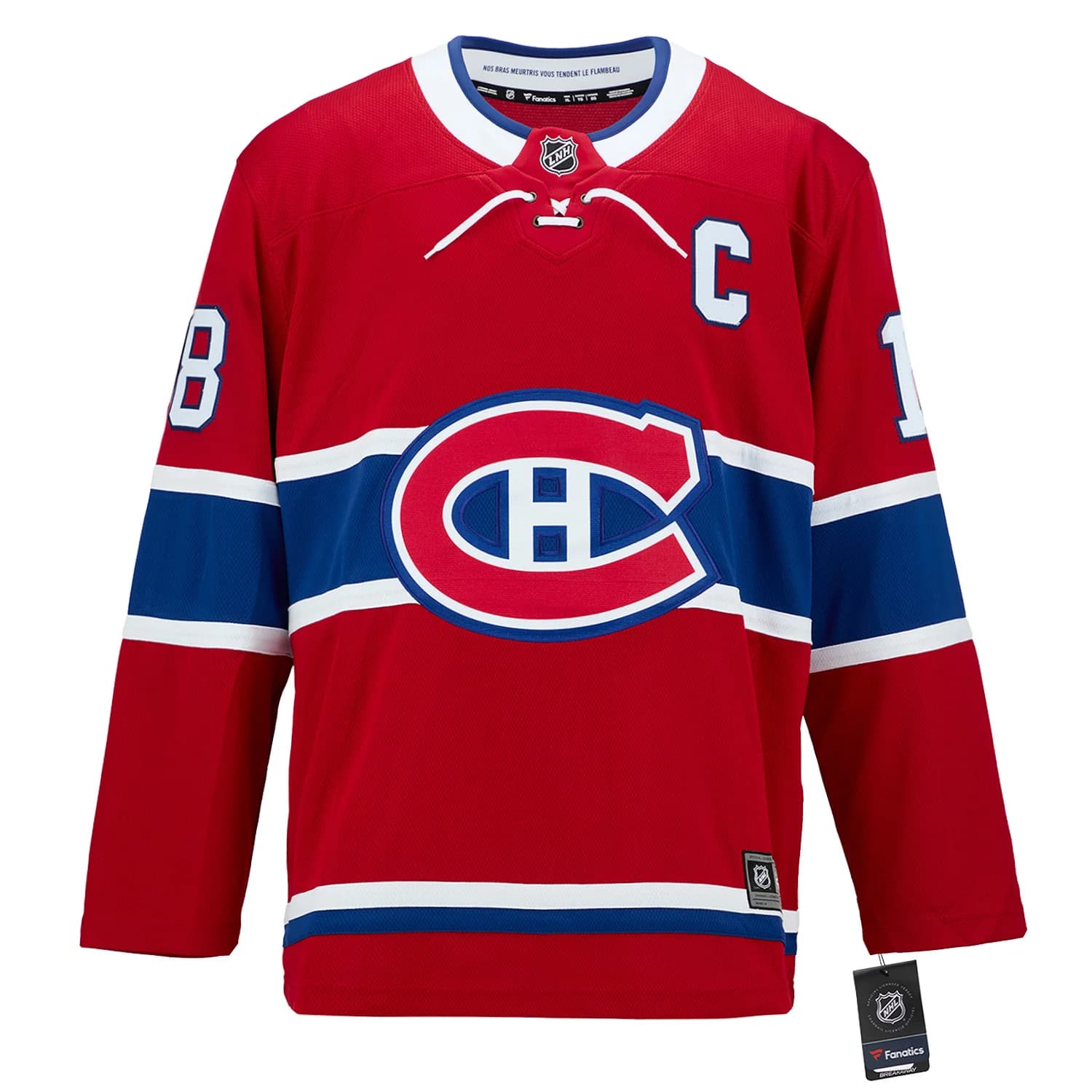 Serge Savard Signed Montreal Canadiens Impressionist Art Jersey #/18 Serge Savard Jersey serge-savard-impressionist-art-18, Montreal Canadiens, view 2, supplier stock photo