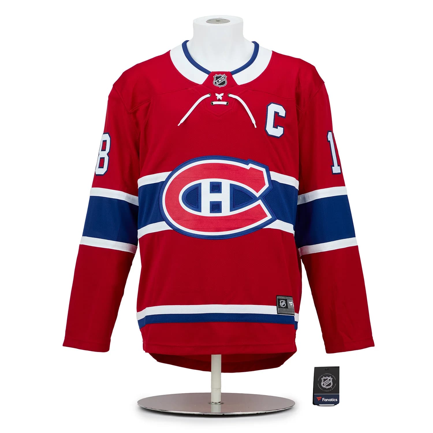 Serge Savard Signed Montreal Canadiens Impressionist Art Jersey #1/18 Serge Savard Jersey serge-savard-impressionist-art-1-18, Montreal Canadiens, view 2, supplier stock photo