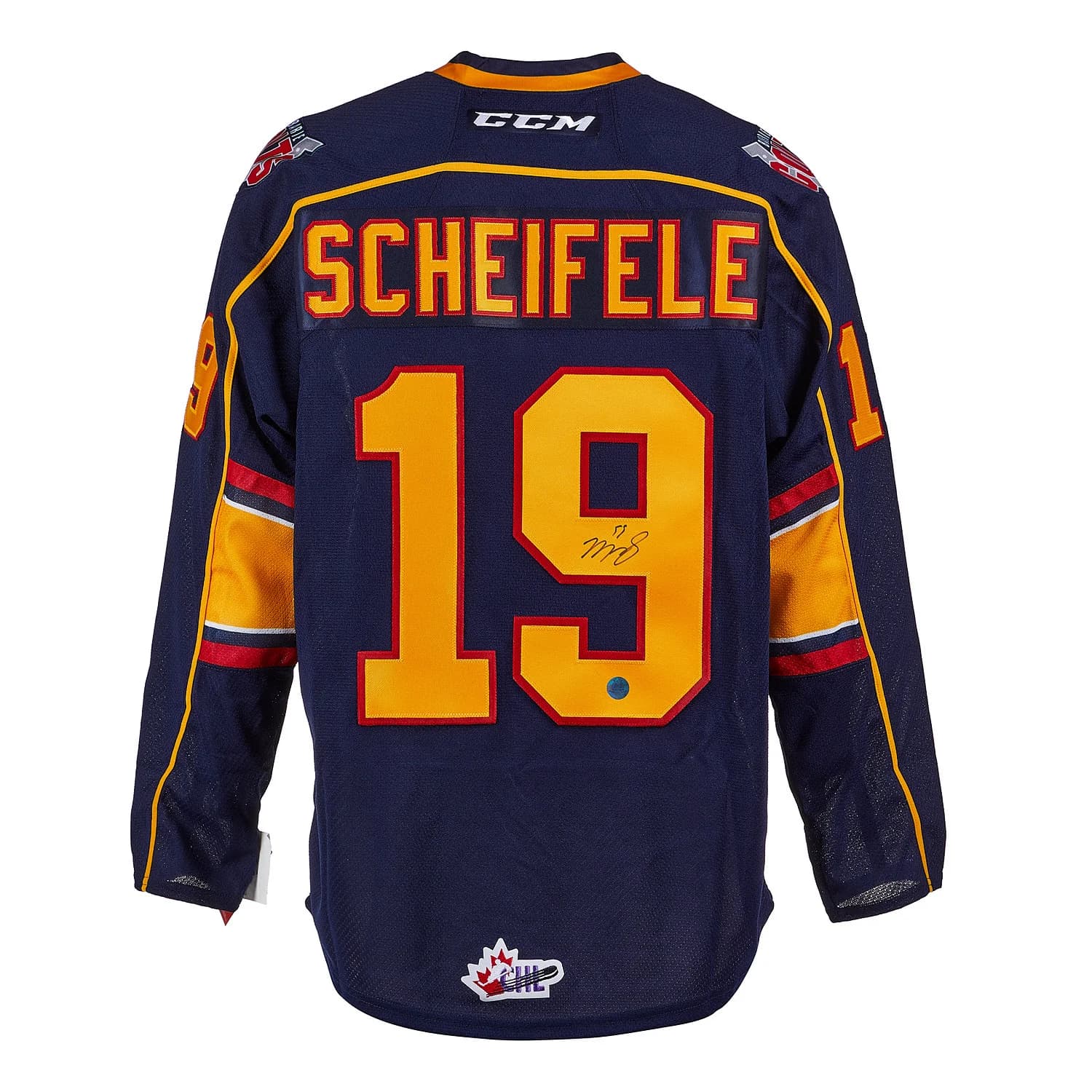 Mark Scheifele Barrie Colts Signed CCM Premier CHL Jersey Mark Scheifele Jersey barrie-colts-ccm-premier-chl, supplier stock photo