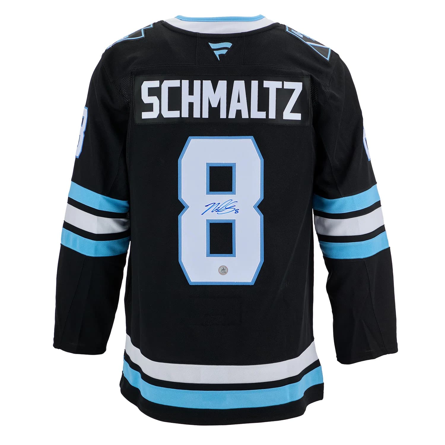 Nick Schmaltz Autographed Utah Mammoth Fanatics Premium Jersey Nick Schmaltz Jersey utah-mammoth-premium, supplier stock photo