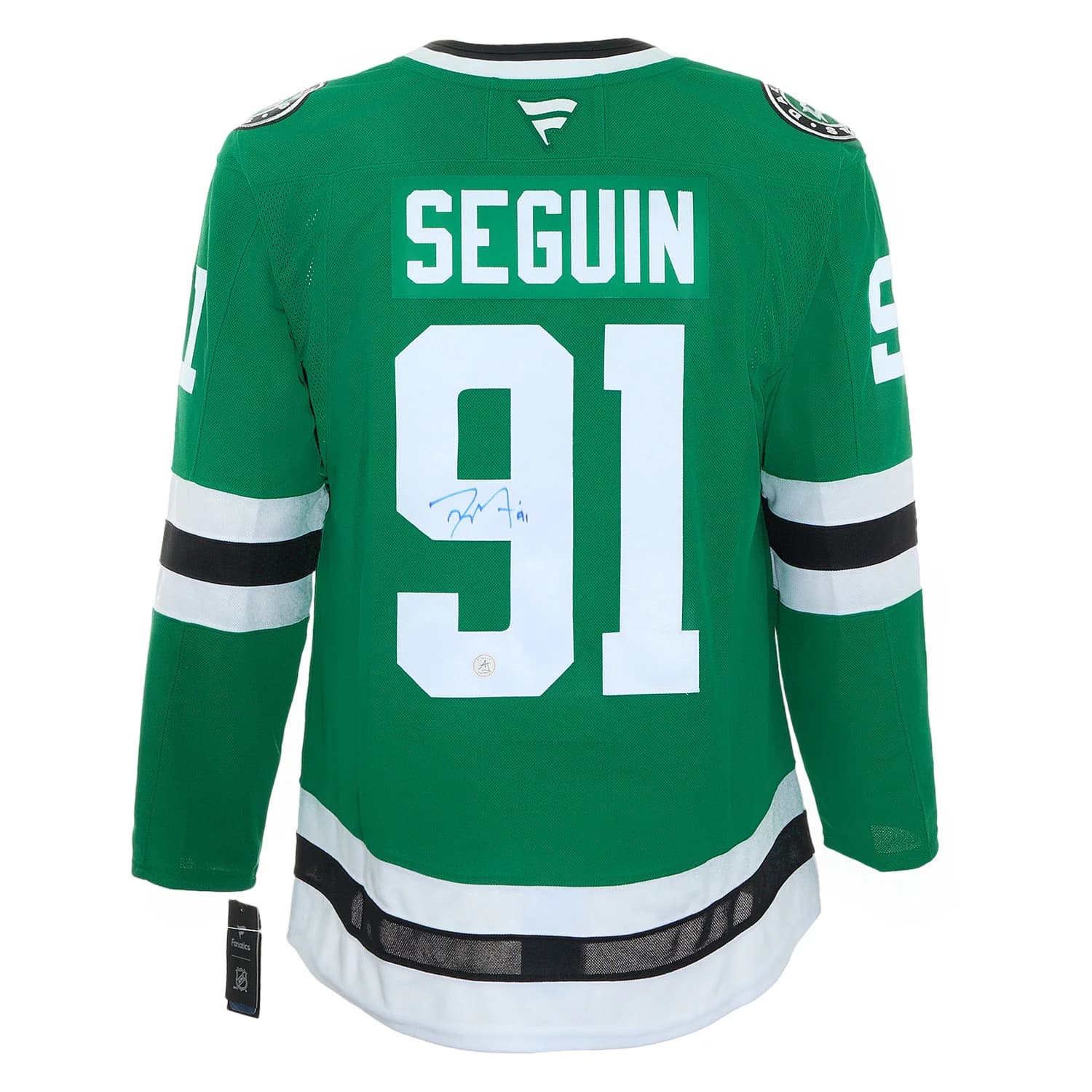 Tyler Seguin Autographed Dallas Stars Fanatics Premium Jersey Tyler Seguin Jersey premium, Dallas Stars, supplier stock photo