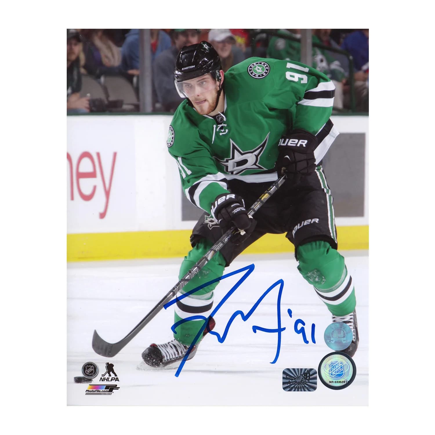 Tyler Seguin Autographed Dallas Stars Game Action 8x10 Photo Tyler Seguin Photo 8x10-game-action, Dallas Stars, supplier stock photo