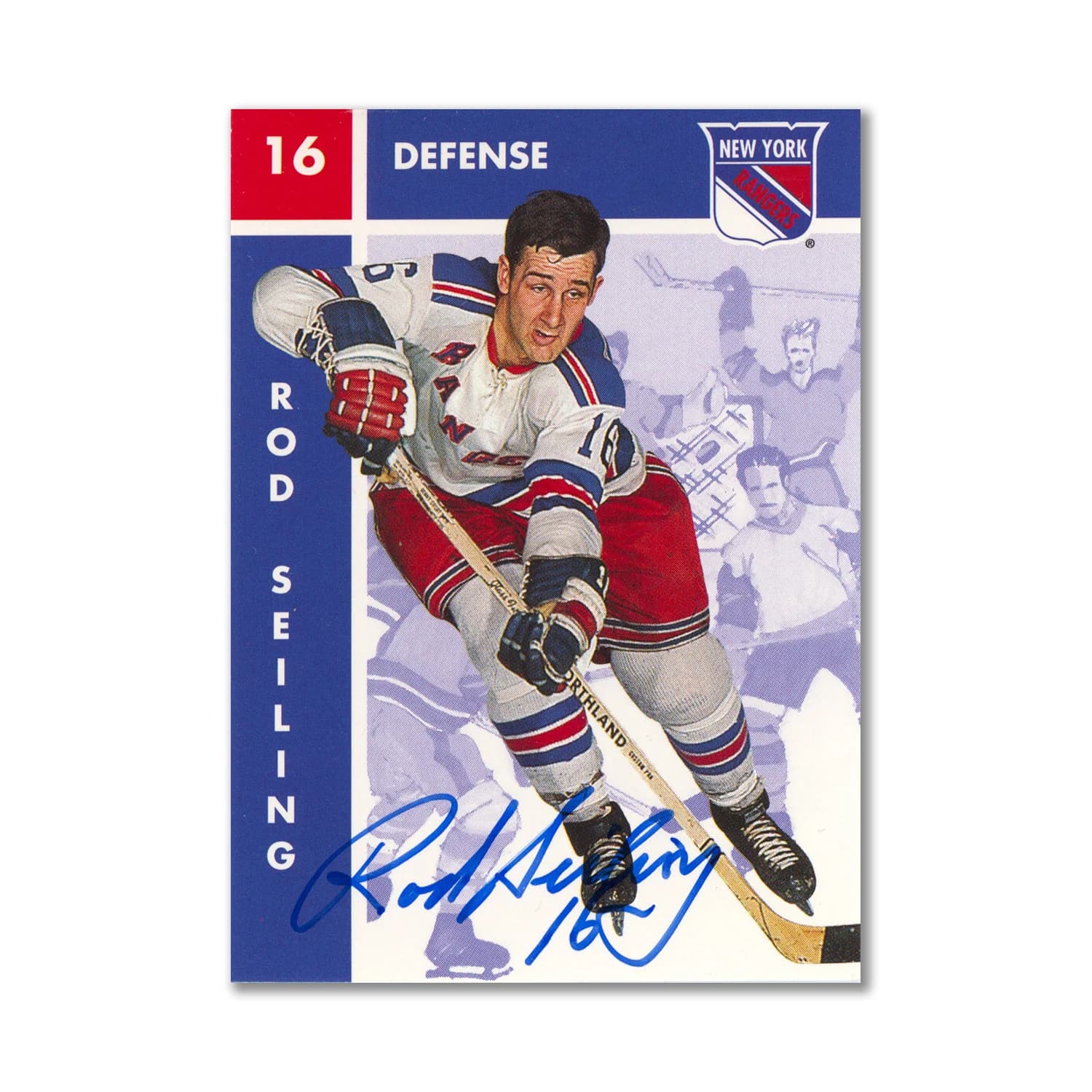 Autographed 1995 Parkhurst Missing Link #95 Rod Seiling Hockey Card Rod Seiling Card 1995-parkhurst-missing-link-95-hockey, supplier stock photo