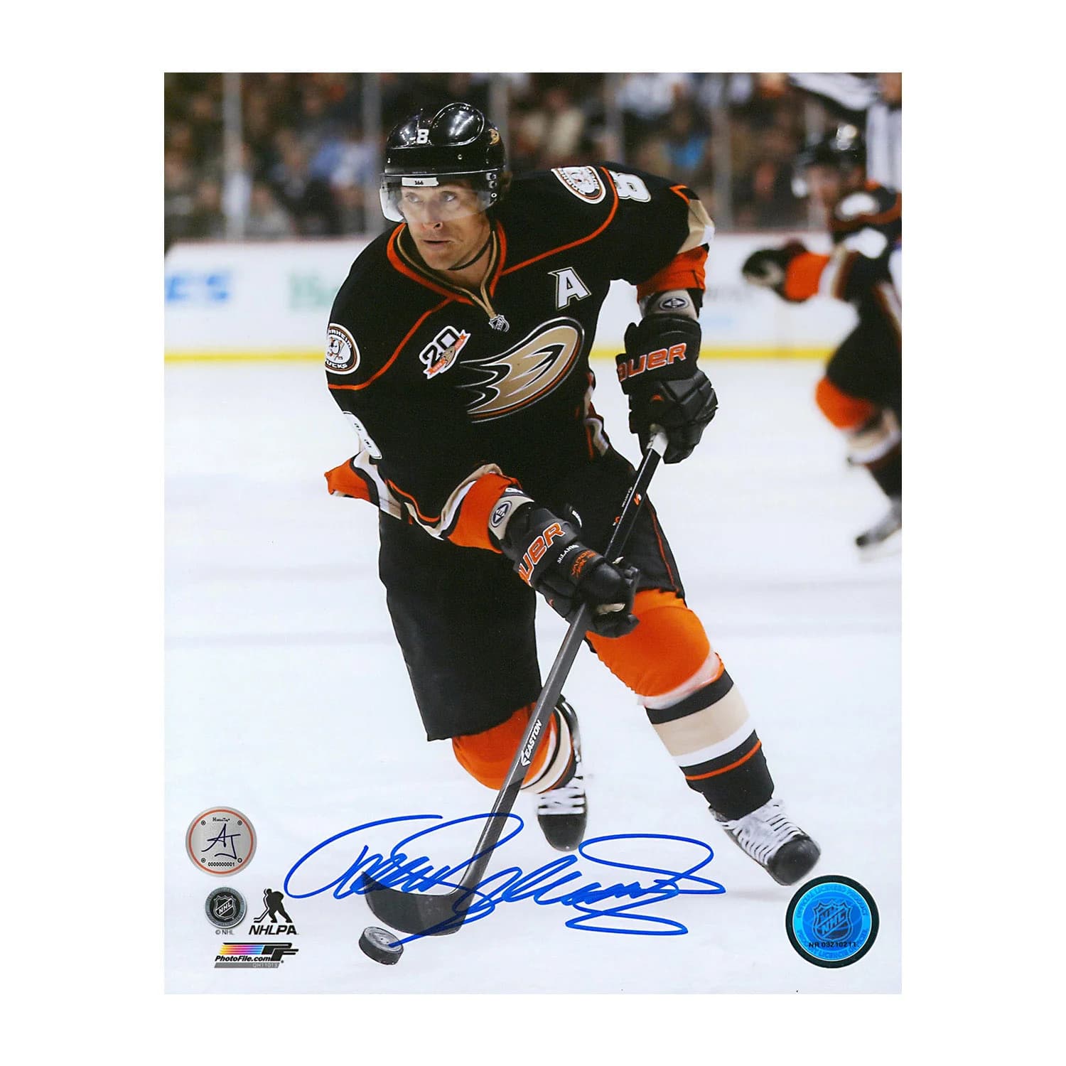 Teemu Selanne Signed Anaheim Ducks Hockey 8x10 Photo Teemu Selanne Photo 8x10-hockey, Anaheim Ducks, supplier stock photo