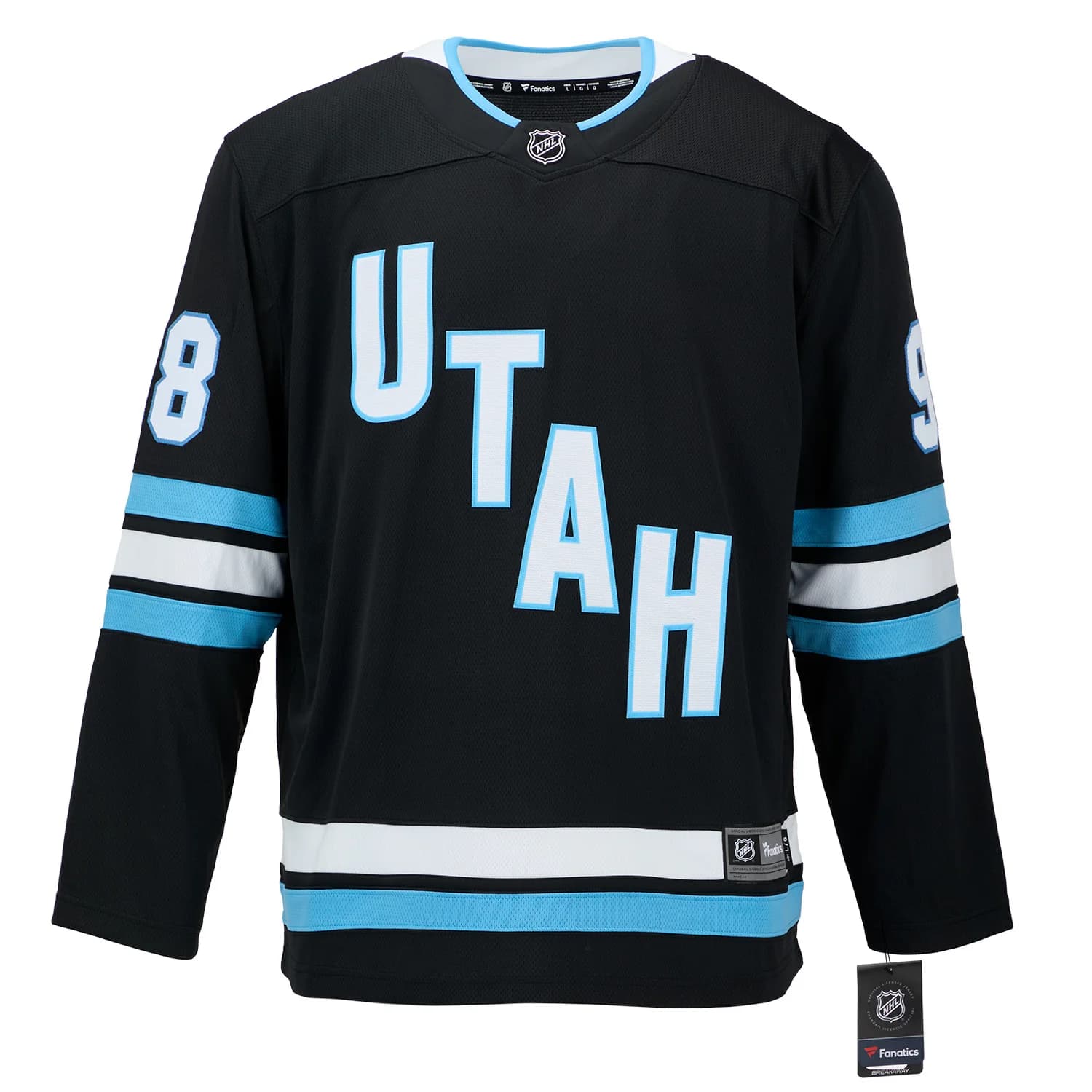 Mikhail Sergachev Autographed Utah Hockey Club Fanatics Breakaway Jersey Mikhail Sergachev Jersey utah-hockey-club-breakaway, view 2, supplier stock photo