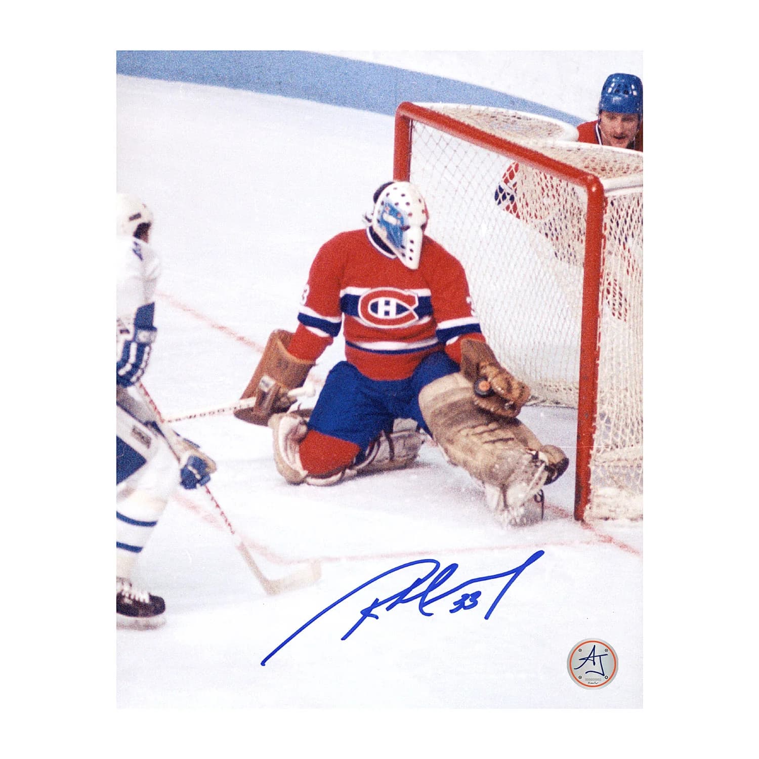 Richard Sevigny Autographed Montreal Canadiens Kick Save 8x10 Photo Richard Sevigny Photo 8x10-kick-save, Montreal Canadiens, supplier stock photo