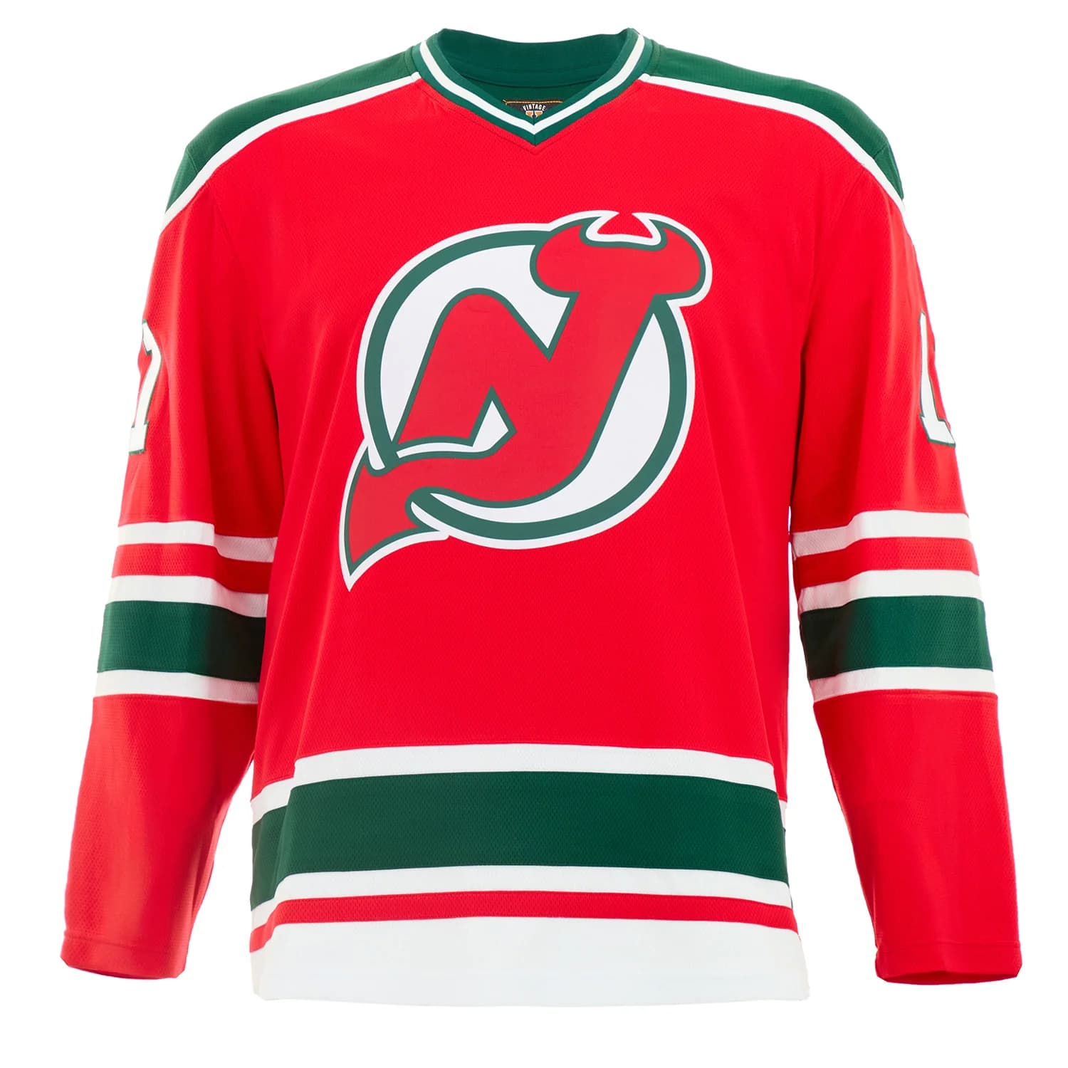 Brendan Shanahan Signed New Jersey Devils Throwback Breakaway Jersey Brendan Shanahan Jersey throwback-breakaway, New Jersey Devils, view 2, supplier stock photo
