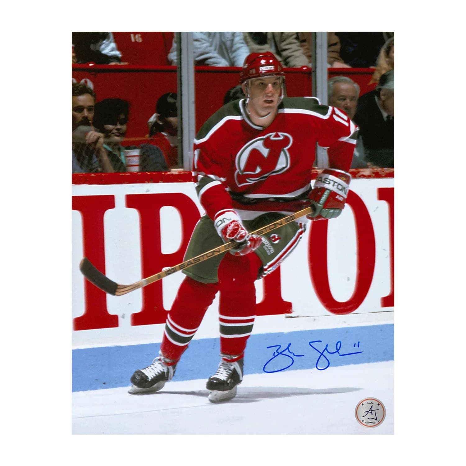 Brendan Shanahan Autographed New Jersey Devils Hockey 8x10 Photo Brendan Shanahan Jersey 8x10-hockey, New Jersey Devils, supplier stock photo