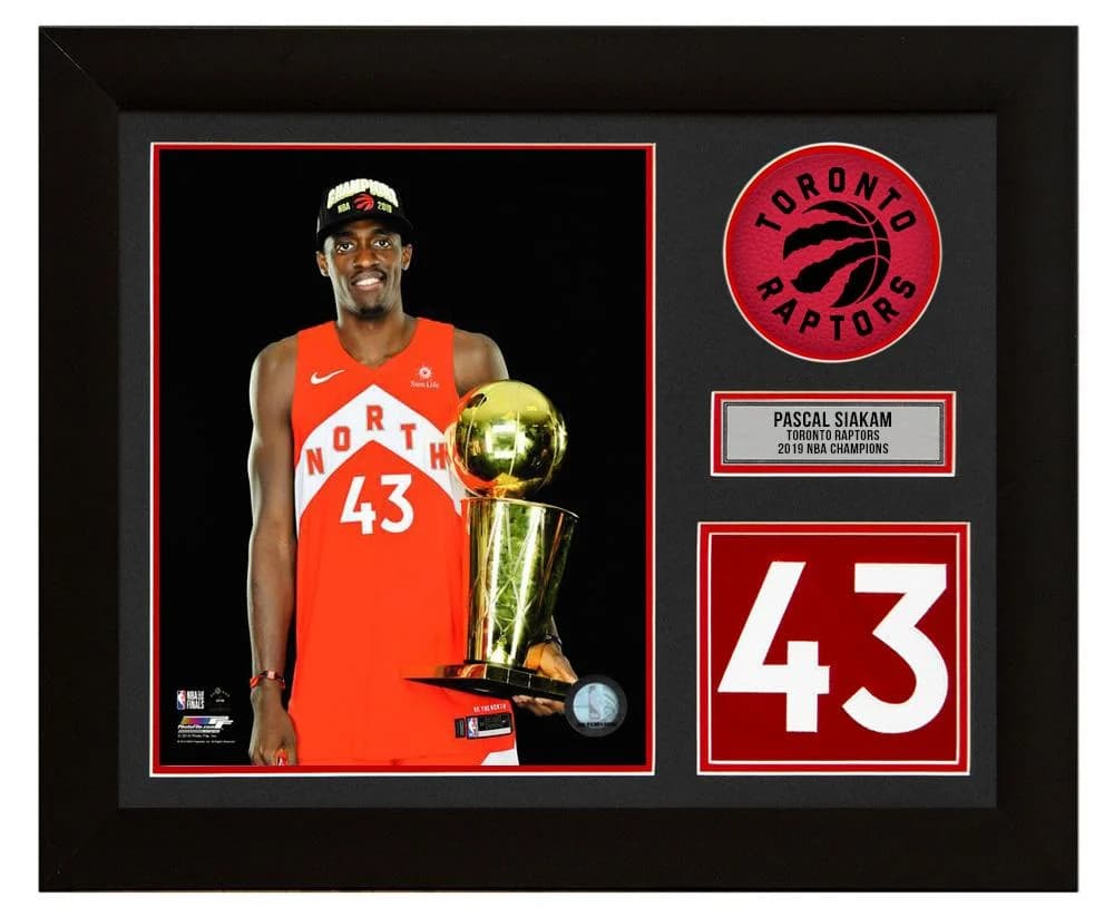 Pascal Siakam Toronto Raptors 2019 NBA Champion 20x24 Number Frame Other 20x24-pascal-siakam-toronto-raptors-2019-nba, supplier stock photo
