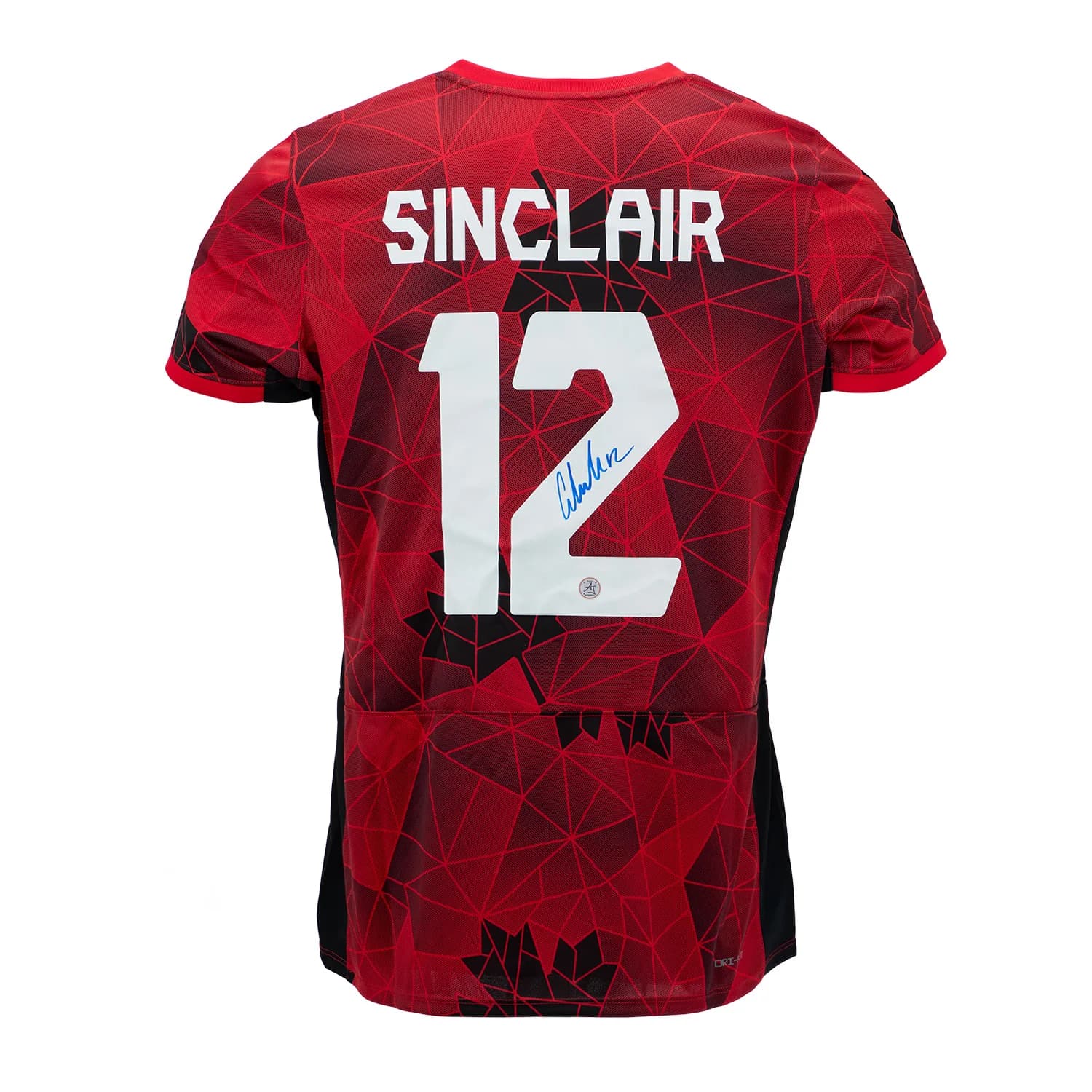 Christine Sinclair Signed Team Canada Red Olympic Nike Replica Soccer Jersey Christine Sinclair Jersey team-canada-red-olympic-nike-replica, supplier stock photo