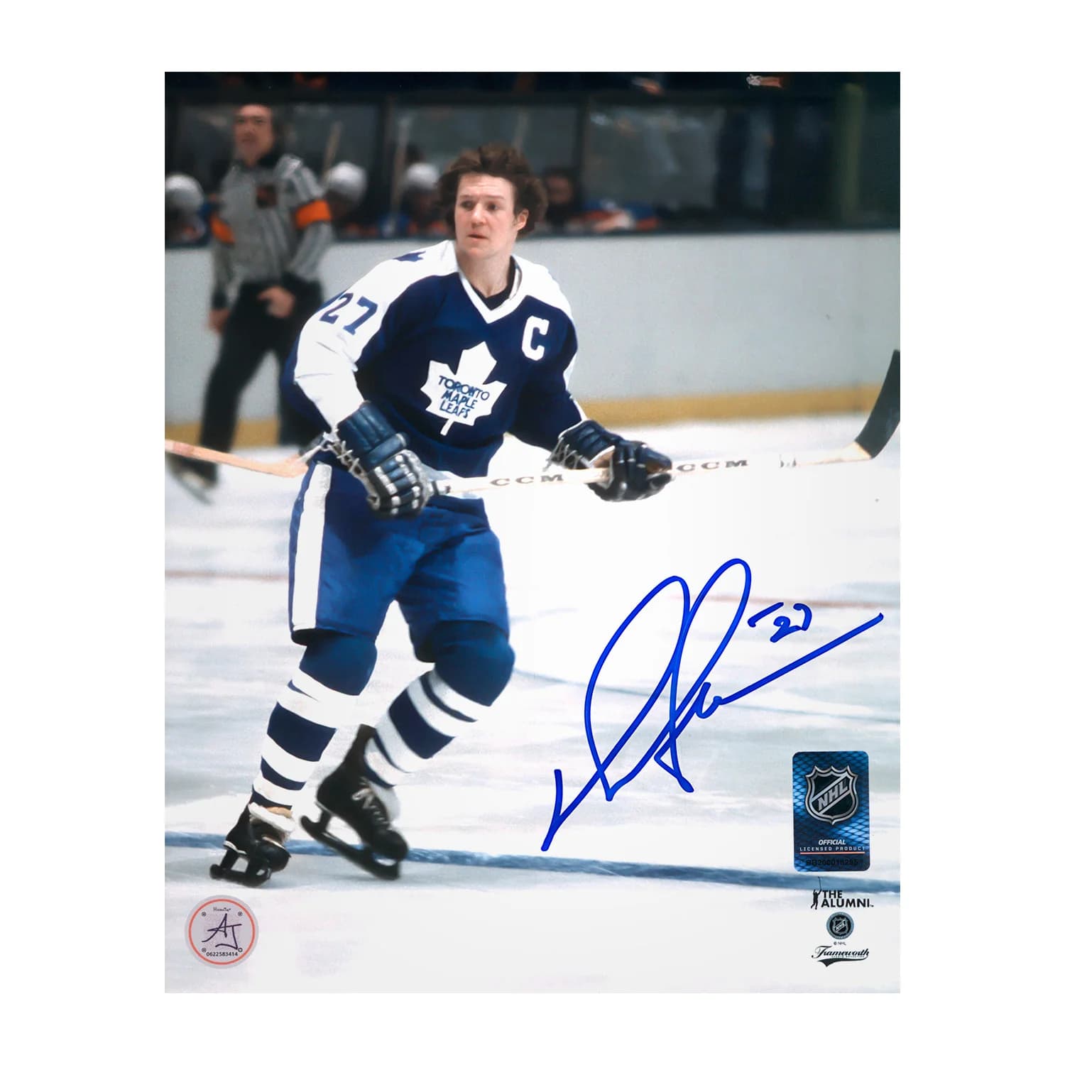 Darryl Sittler Signed Toronto Maple Leafs Captain 8x10 Photo Darryl Sittler Photo 8x10-captain, Toronto Maple Leafs, supplier stock photo