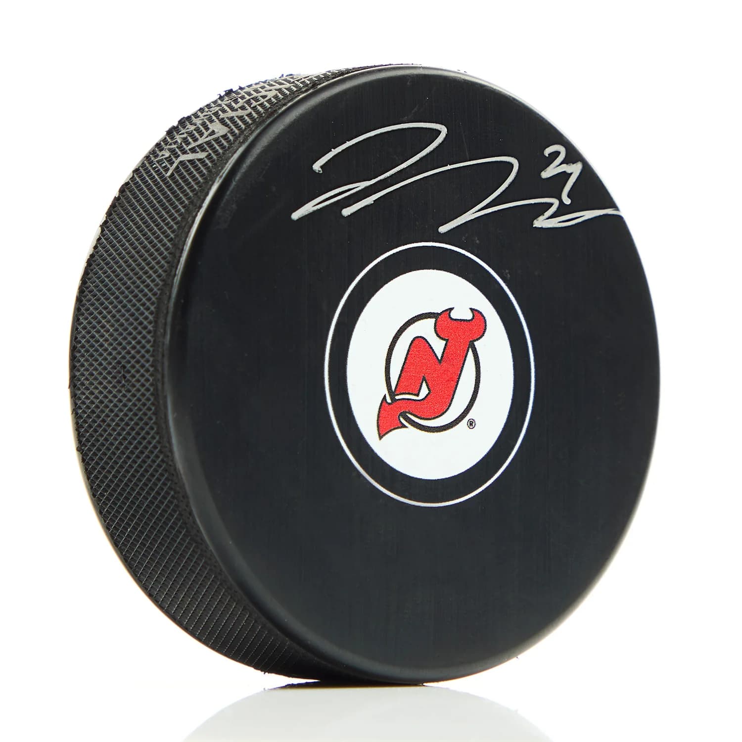 Ty Smith Autographed New Jersey Devils Hockey Puck Ty Smith Jersey ty-smith-devils-hockey, New Jersey Devils, supplier stock photo
