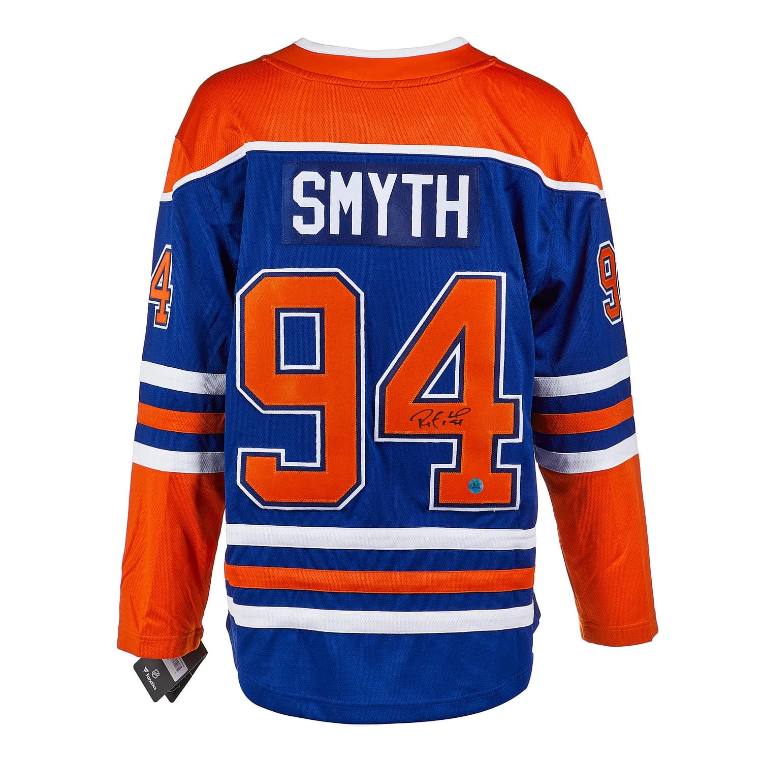 Ryan Smyth Signed Edmonton Oilers Throwback Breakaway Jersey Ryan Smyth Jersey throwback-breakaway, Edmonton Oilers, supplier stock photo