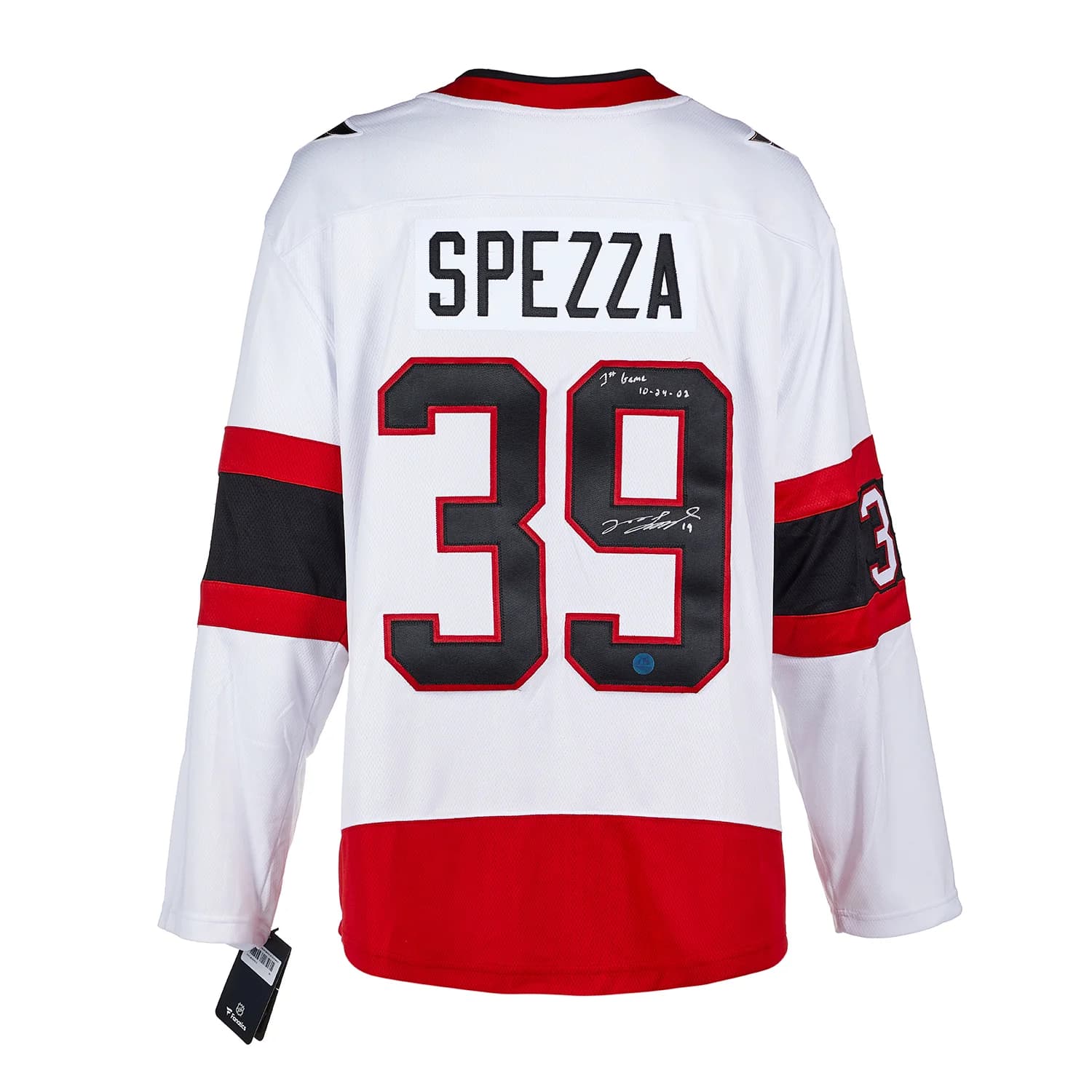 Jason Spezza Signed & Dated 1st Game Ottawa Senators Fanatics Breakaway Jersey Jason Spezza Jersey dated-1st-game-breakaway, Ottawa Senators, supplier stock photo