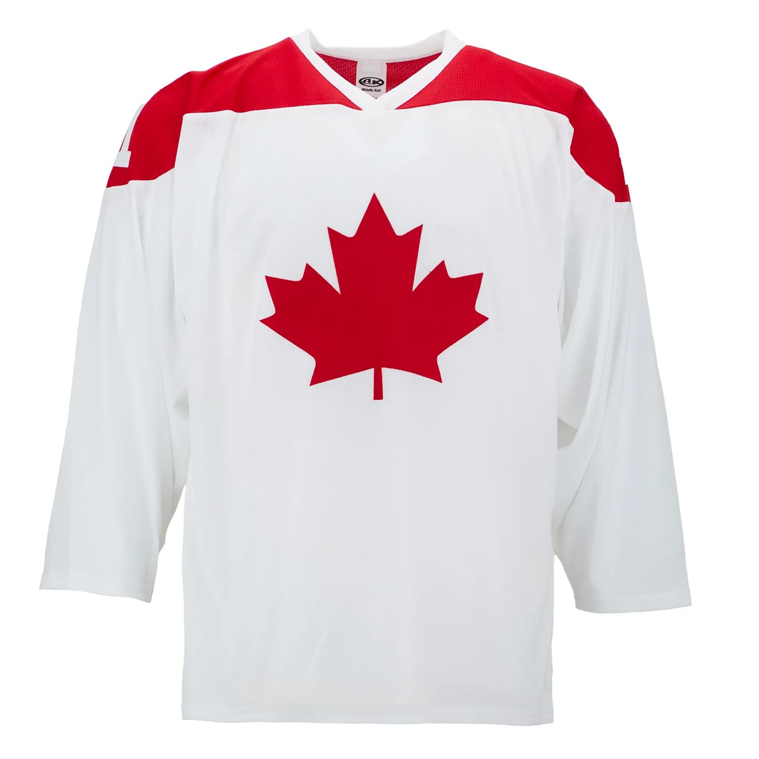 Eric Staal Signed Team Canada Custom Hockey Nation Jersey with 2010 Gold Note Eric Staal Jersey team-canada-hockey-nation-2010-gold, view 2, supplier stock photo
