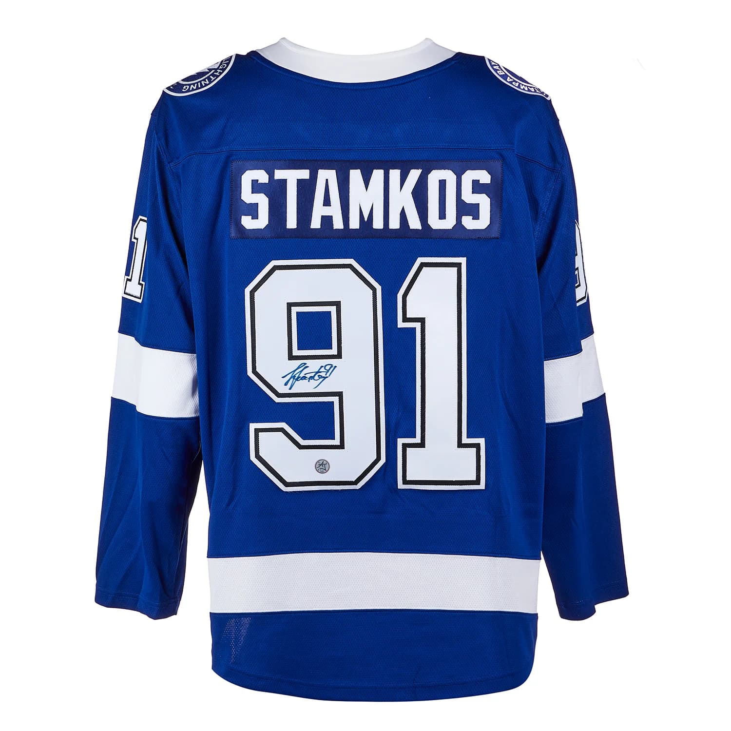 Steven Stamkos Autographed Tampa Bay Lightning Fanatics Breakaway Jersey Steven Stamkos Jersey breakaway, Tampa Bay Lightning, supplier stock photo