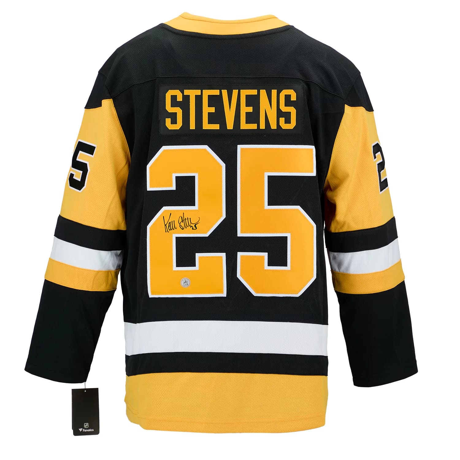 Kevin Stevens Signed Pittsburgh Penguins Fanatics Breakaway Jersey Kevin Stevens Jersey breakaway, Pittsburgh Penguins, supplier stock photo