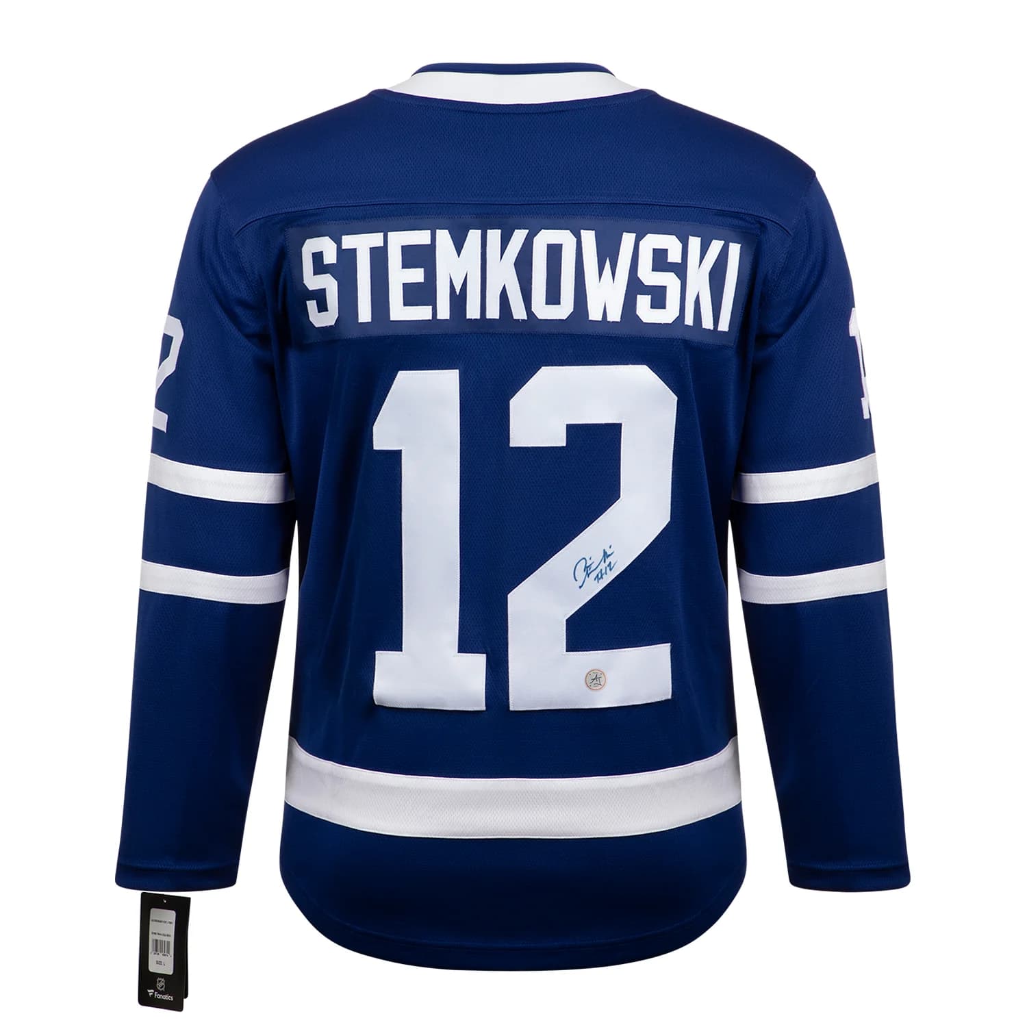 Pete Stemkowski Signed Toronto Maple Leafs Blue Fanatics Breakaway Jersey Pete Stemkowski Jersey blue-breakaway, Toronto Maple Leafs, supplier stock photo