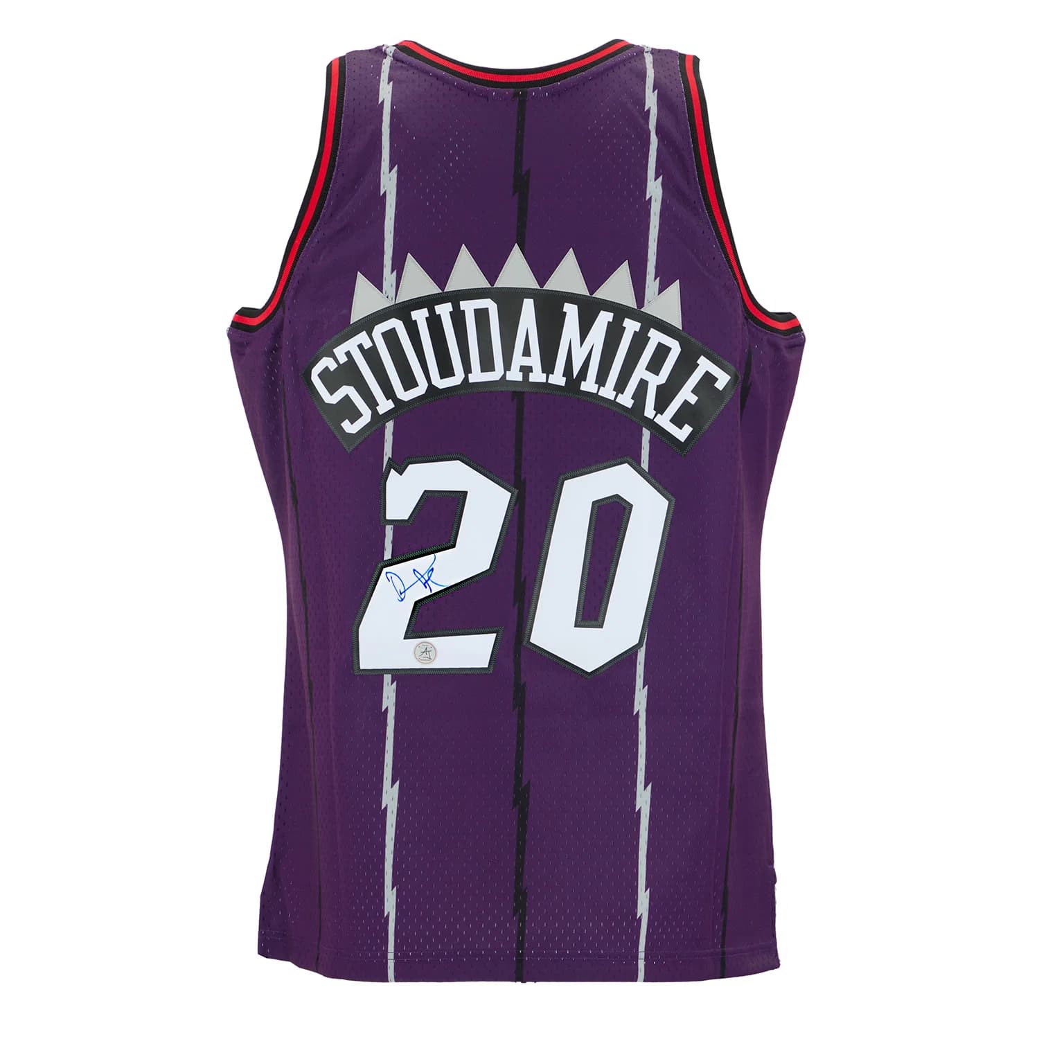 Damon Stoudamire Signed Toronto Raptors Mitchell & Ness Throwback Jersey Damon Stoudamire Jersey toronto-raptors-mitchell-ness-throwback, supplier stock photo